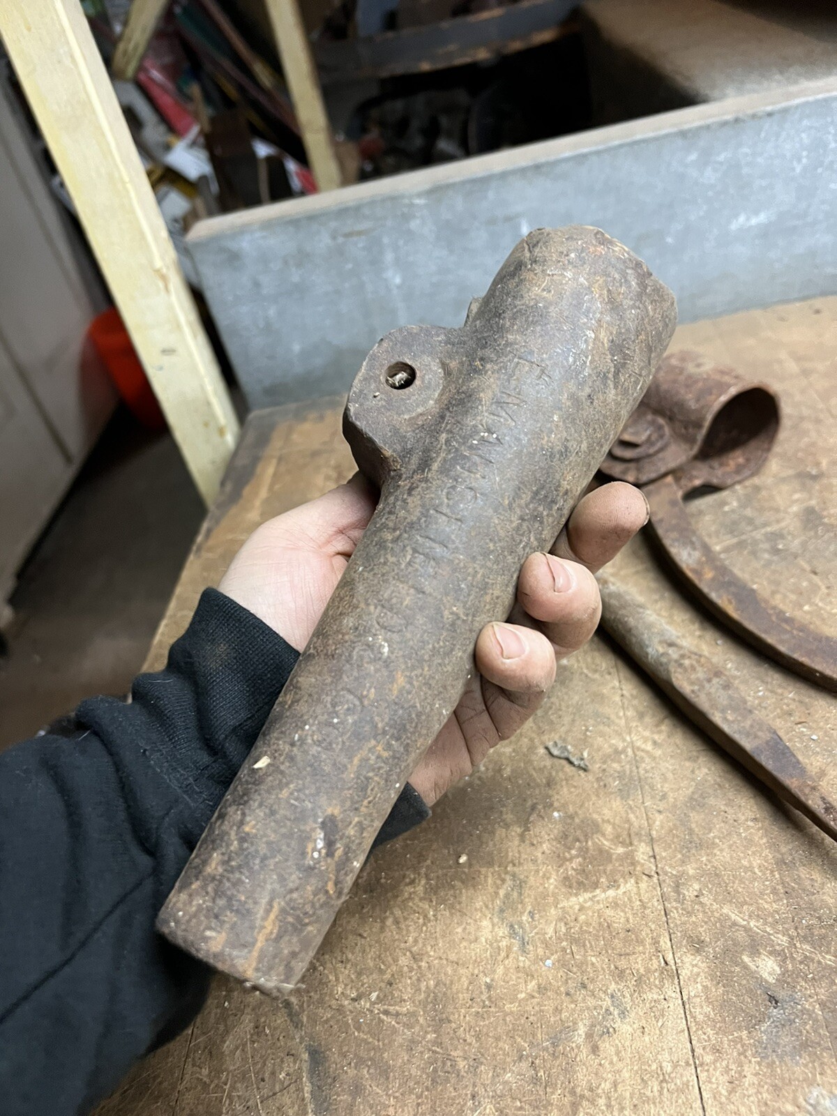 Peavey Cant Dog Log Turner Logger Tool Hook E Mansfield Co Orono Maine Parts USA