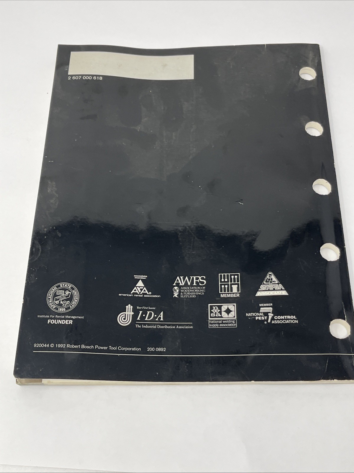 Original Vintage Catalog1992 BOSCH – precision power tolls & accessories; 138pgs