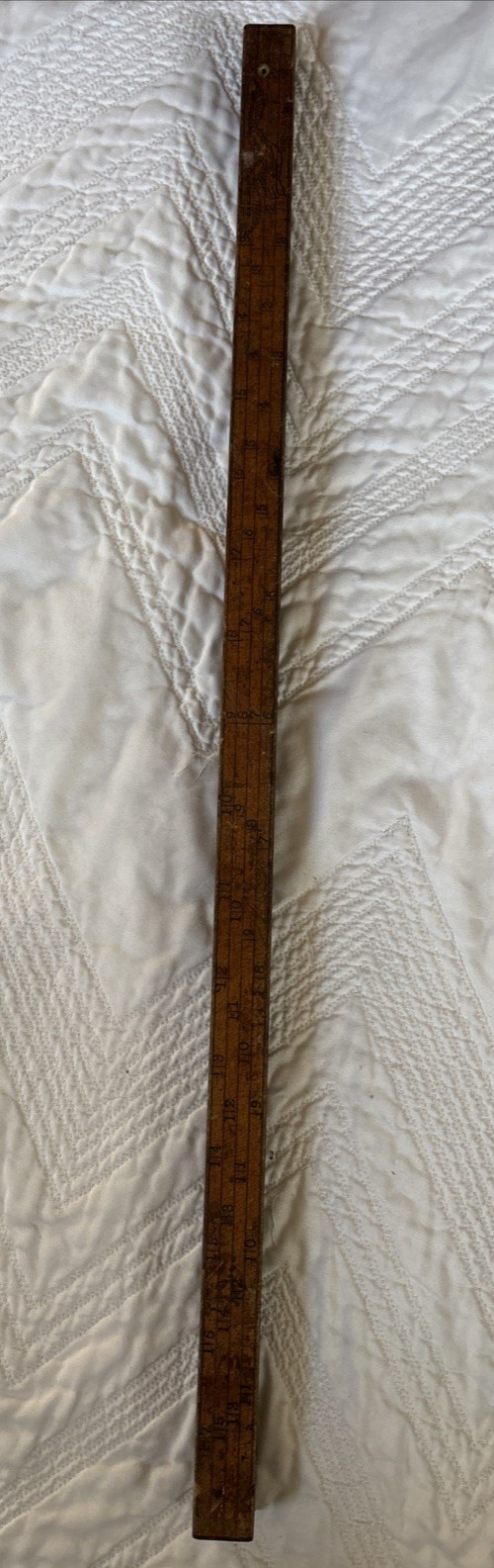 R.B. HASELTON Contoocook, NH Lumber Board Square 24″ Ruler with Eagle Mark
