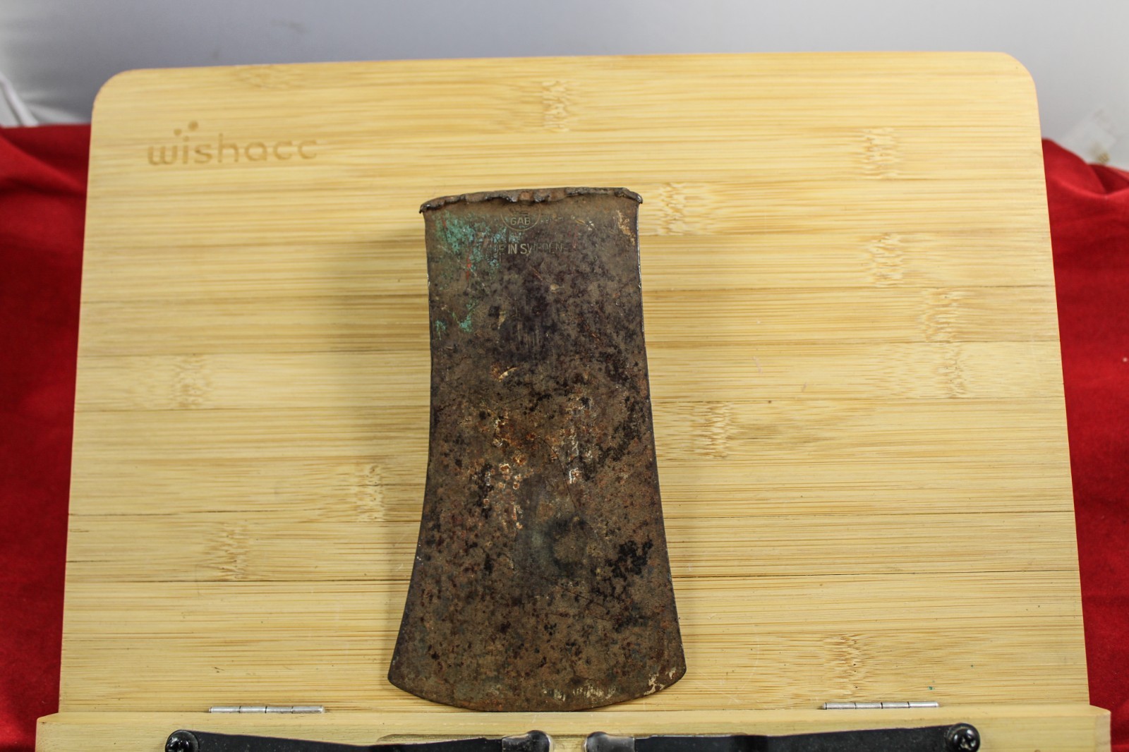 Vintage 2-1/4 Lb. Gransfors Bruks Single Bit Axe Head GAB Crown Logo