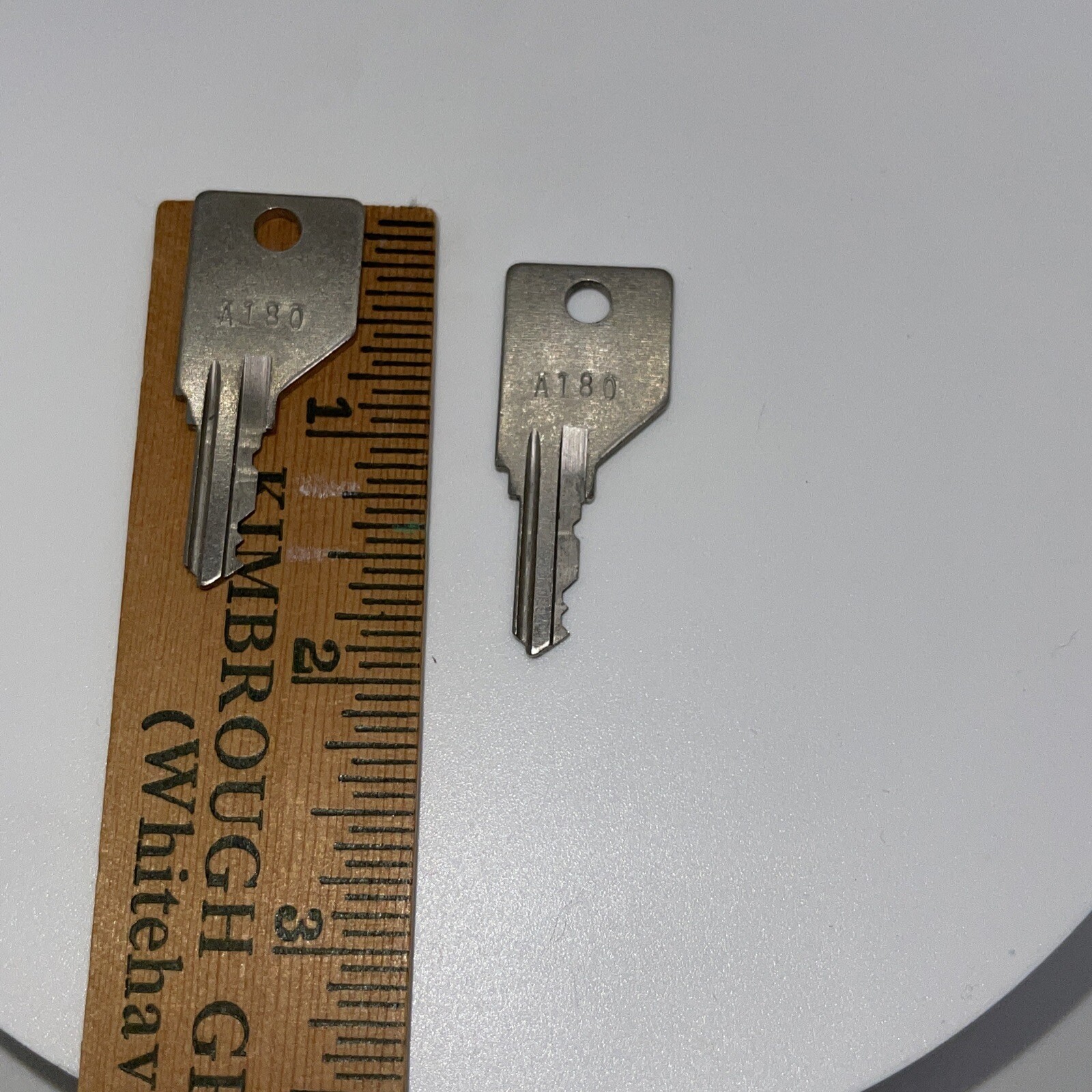 National Saddlebags Luggage #A180 Vintage Keys Made in Canada