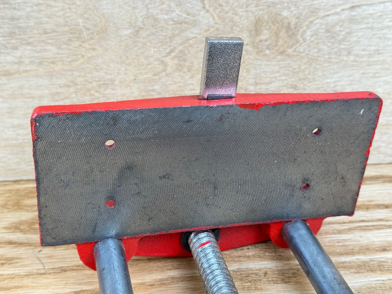 Vintage Brink & Cotton Woodworker’s Red Vise Clamp # 178 8″ Original Box