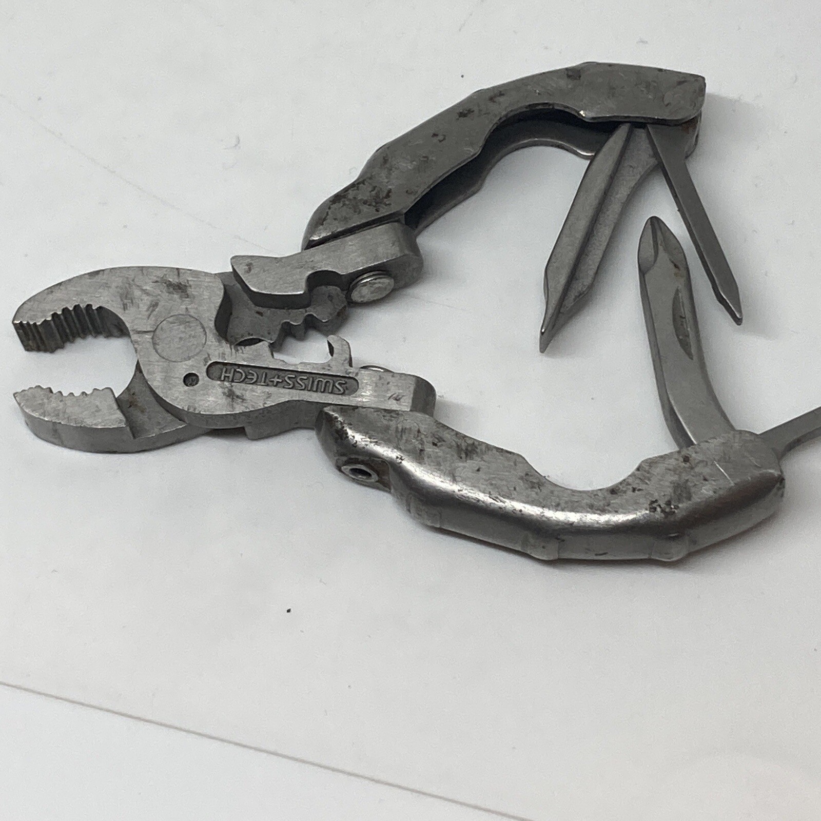 3 Vintage Tools, Sterling No 1, Swiss+tech Multi-tool, Hall String Level
