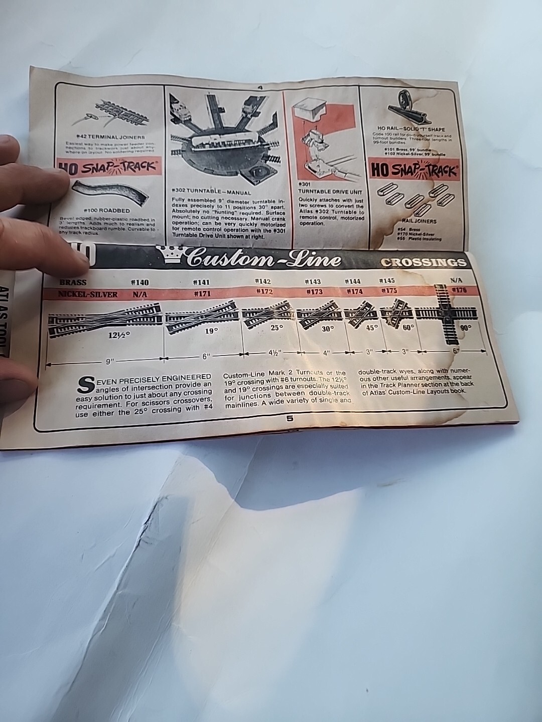 VINTAGE 1982 Atlas All Scales Catalog Model Railroad Train Trains Parts Access