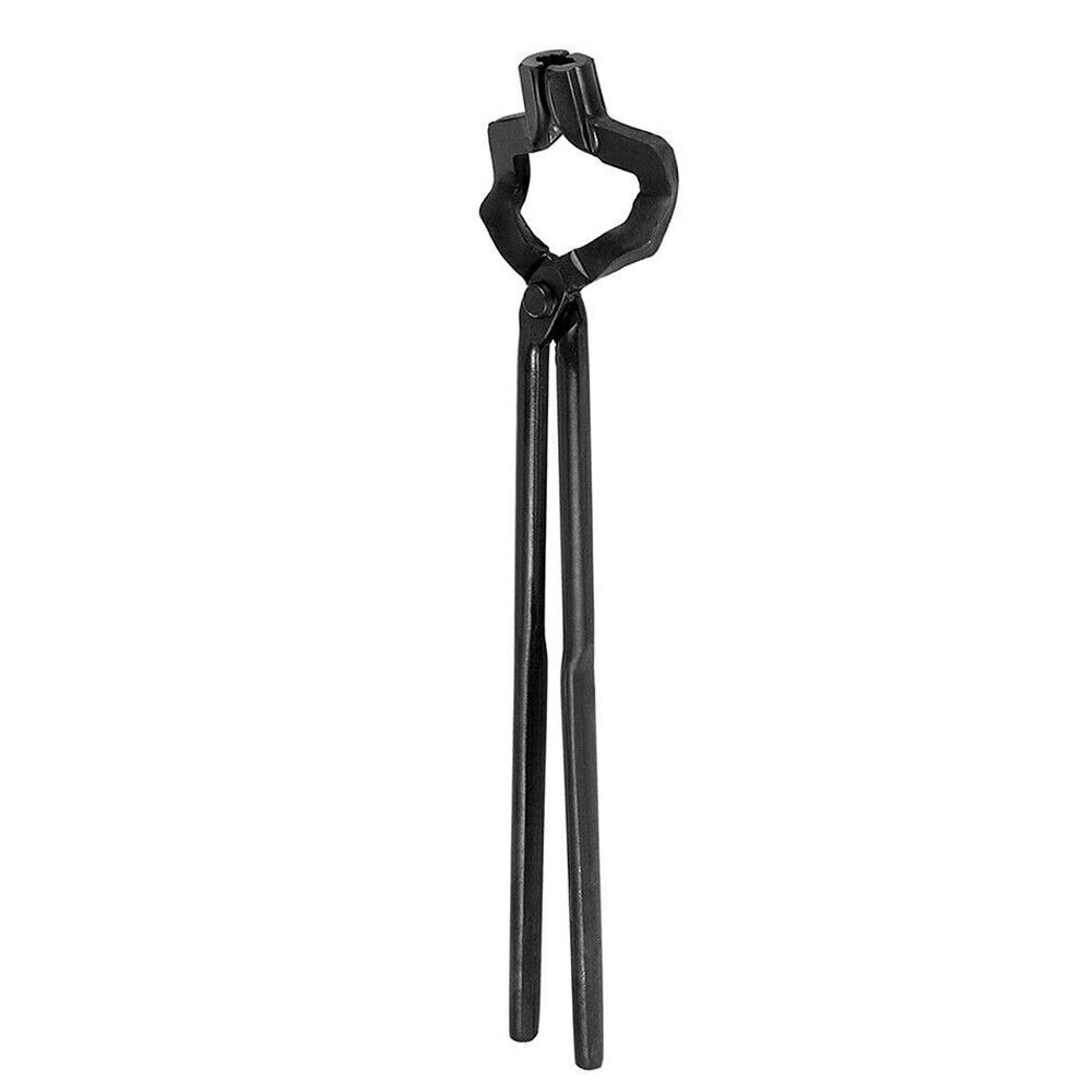 16inch Blacksmithing Z Type Tongs with V-Bit Jaws For Blacksmith Knife Making