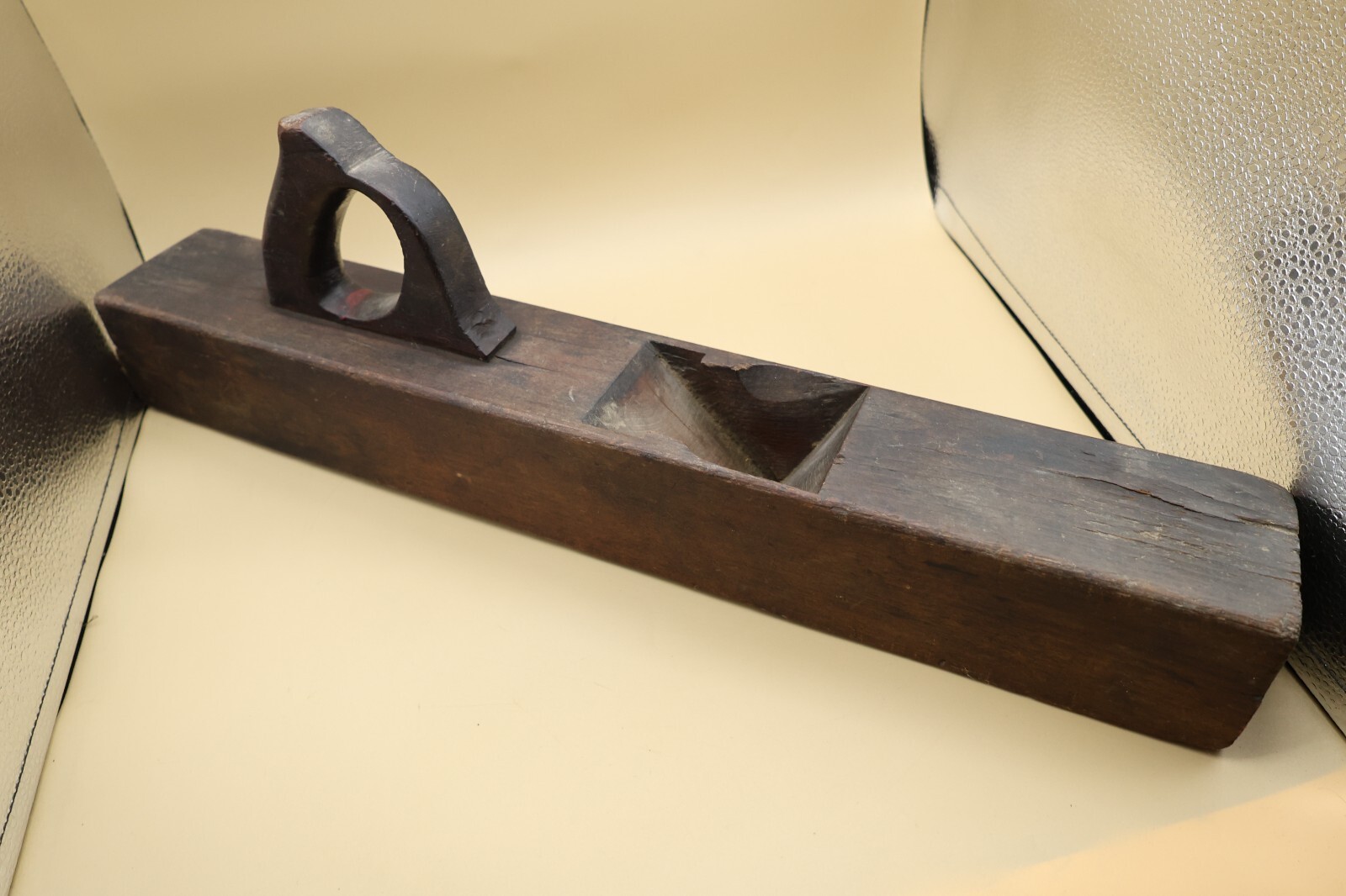 Vintage Wood Block Plane 21 inches long Wooden Plane Carpenter- No Brand