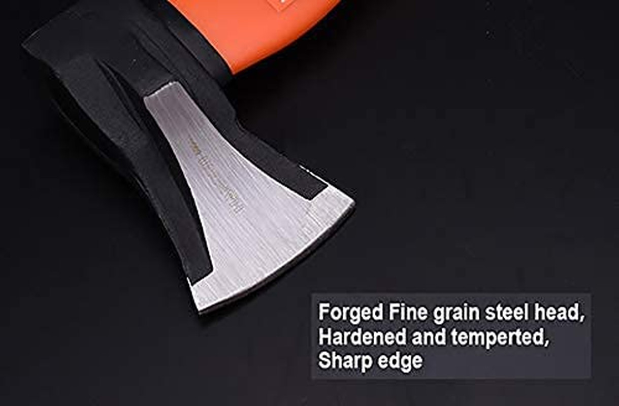 Edward Tools Wood Splitting Maul 17” – 3 Lb. Axe and Sledge Combined – Forged St