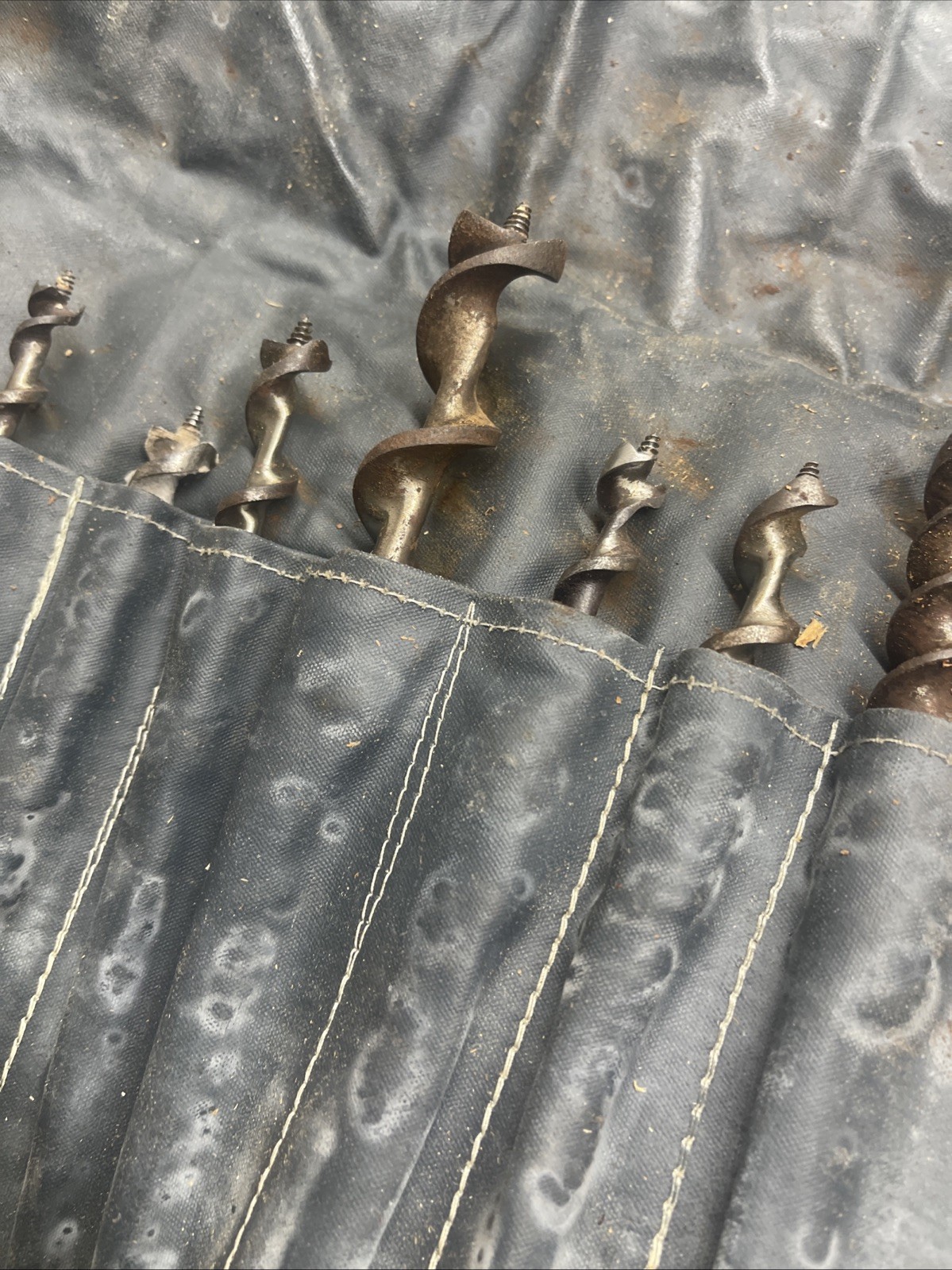 IRWIN Ect. USA Auger Drill Bits Original 17 Pieces