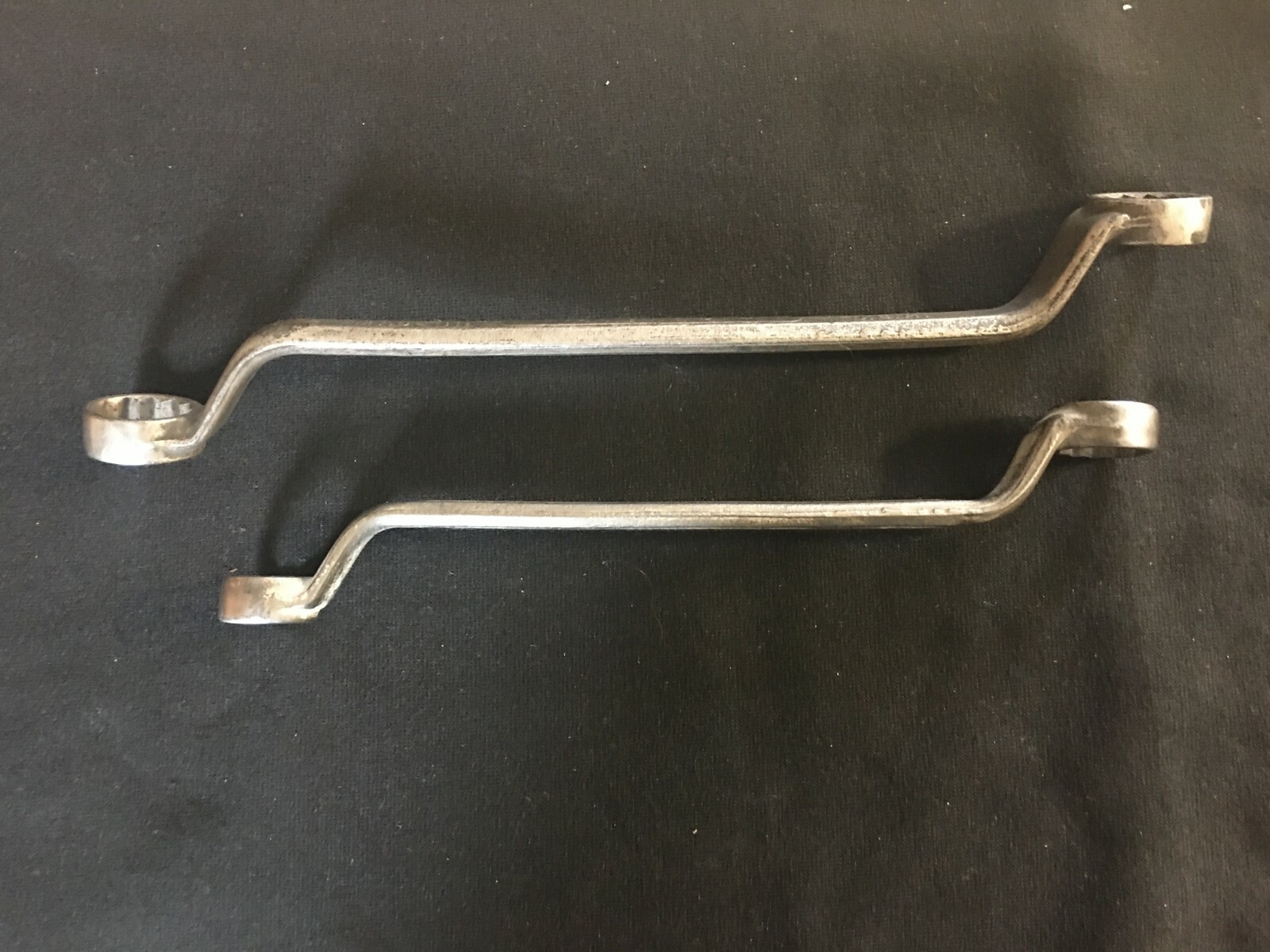 2 Box End Offset Wrenches by Precision-Bilt Models # 4003 & 4004 CA 1940’s