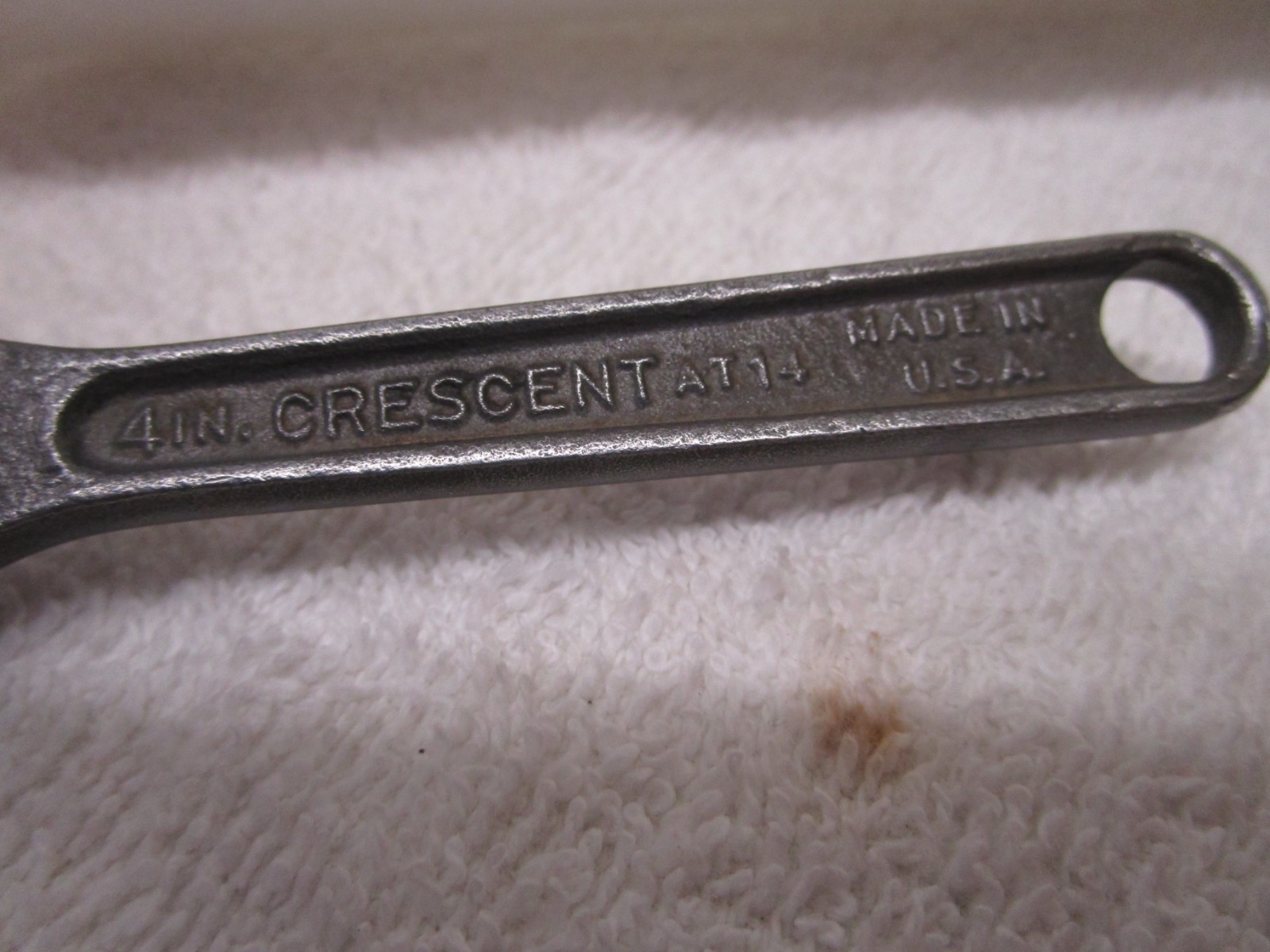 Vintage Crescent Tool Co. 4″ Adjustable Wrench – Jamestown, N.Y. USA