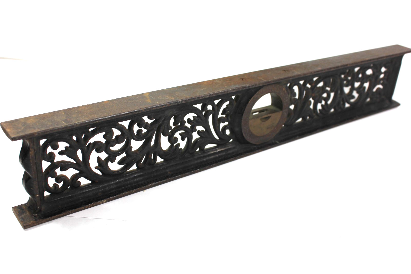 Antique DAVIS Level & Tool Co. – Pat. Sept. 27, 1867 – Filigree Cast Iron Level