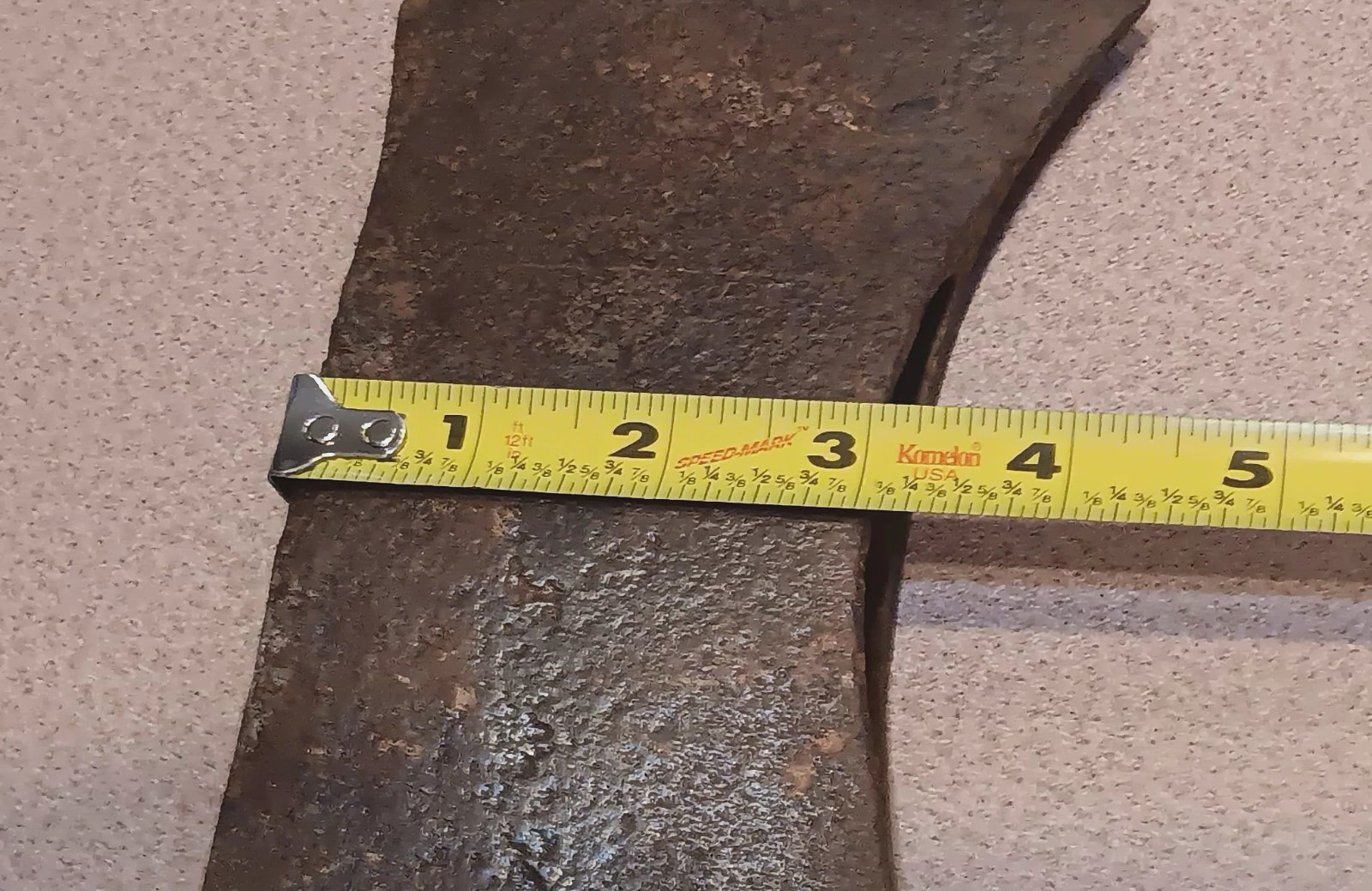 Antique KELLY WORKS Double-Bit 8″ Axe Head 2 lb 13 oz Made in the USA
