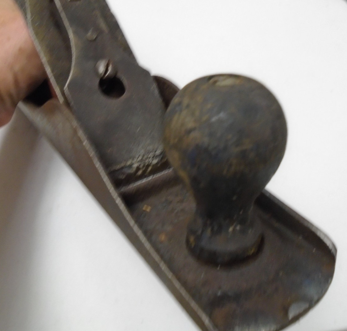 VINTAGE MILLERS FALLS WOOD PLANE 14″ SMOOTH BOTTOM GREENFIELD MASS. USA