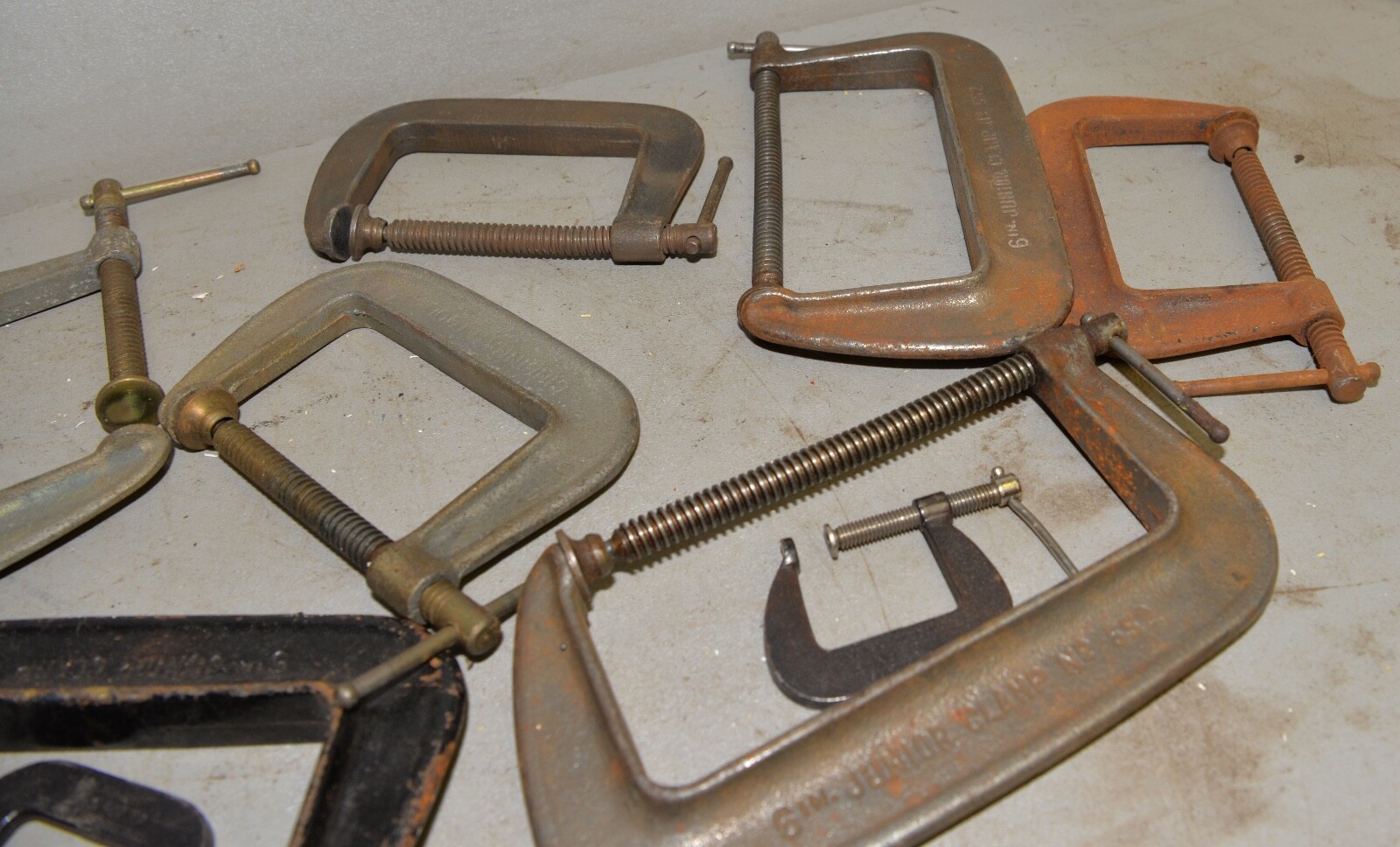 20 Cincinnati Tool Co 1″ – 6″ clamp lot US made collectible machinist tools Q4