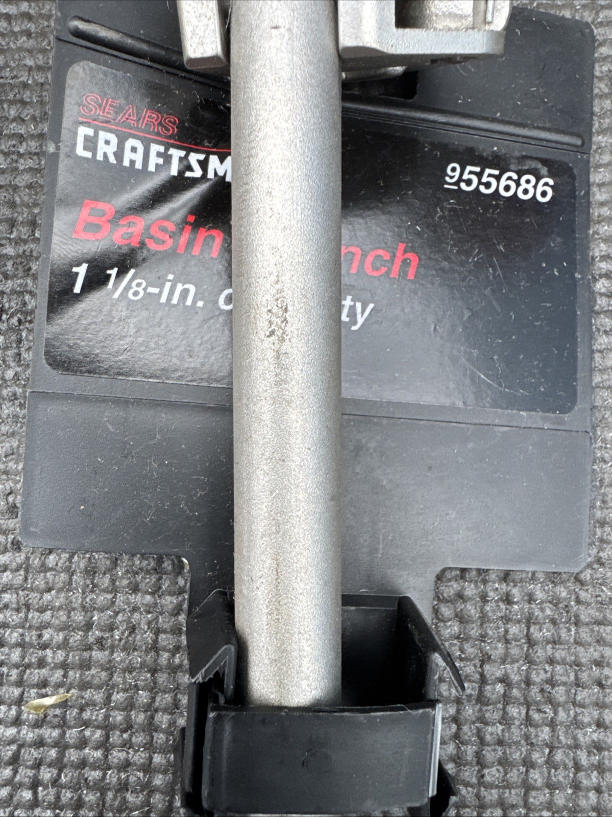 Sears Craftsman USA Nos Plumbers Basin Wrench 1-1/8” Capacity Read Notes 55686