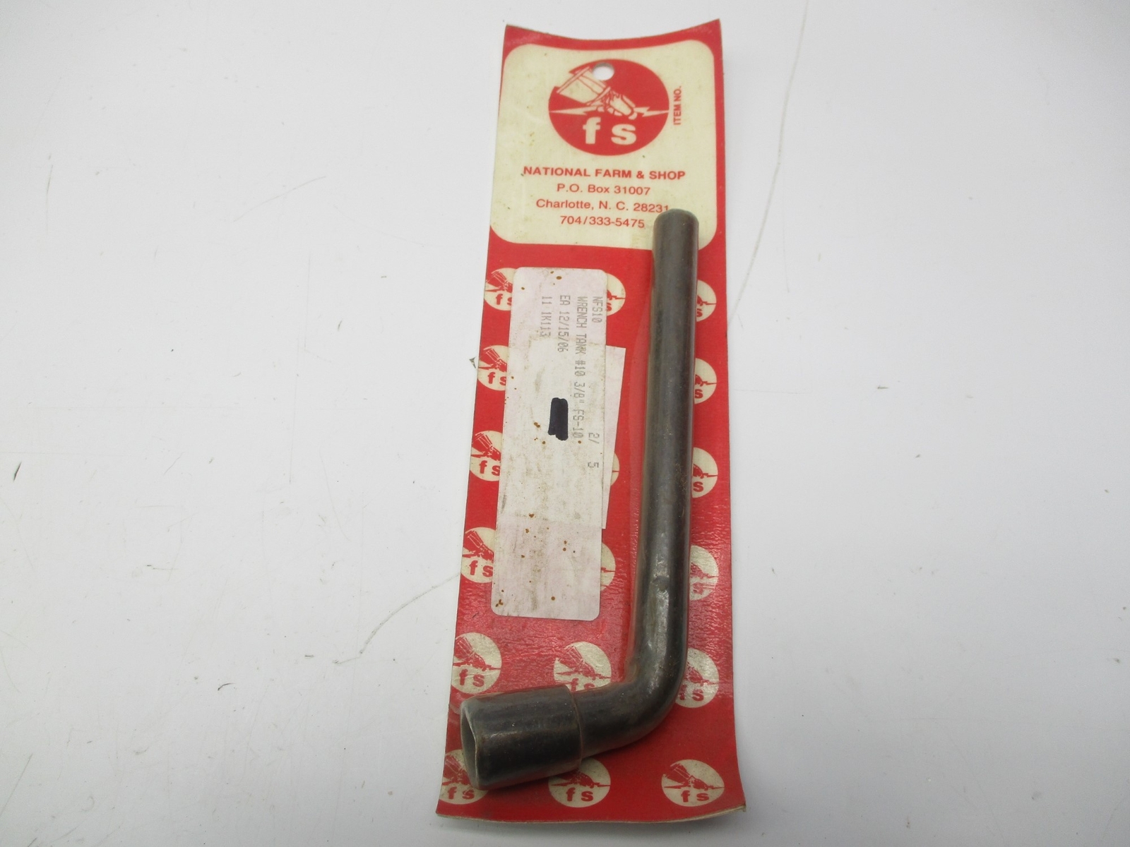 NATIONAL FARM & SHOP #10 3/8 FS-10 WRENCH TANK NSMP