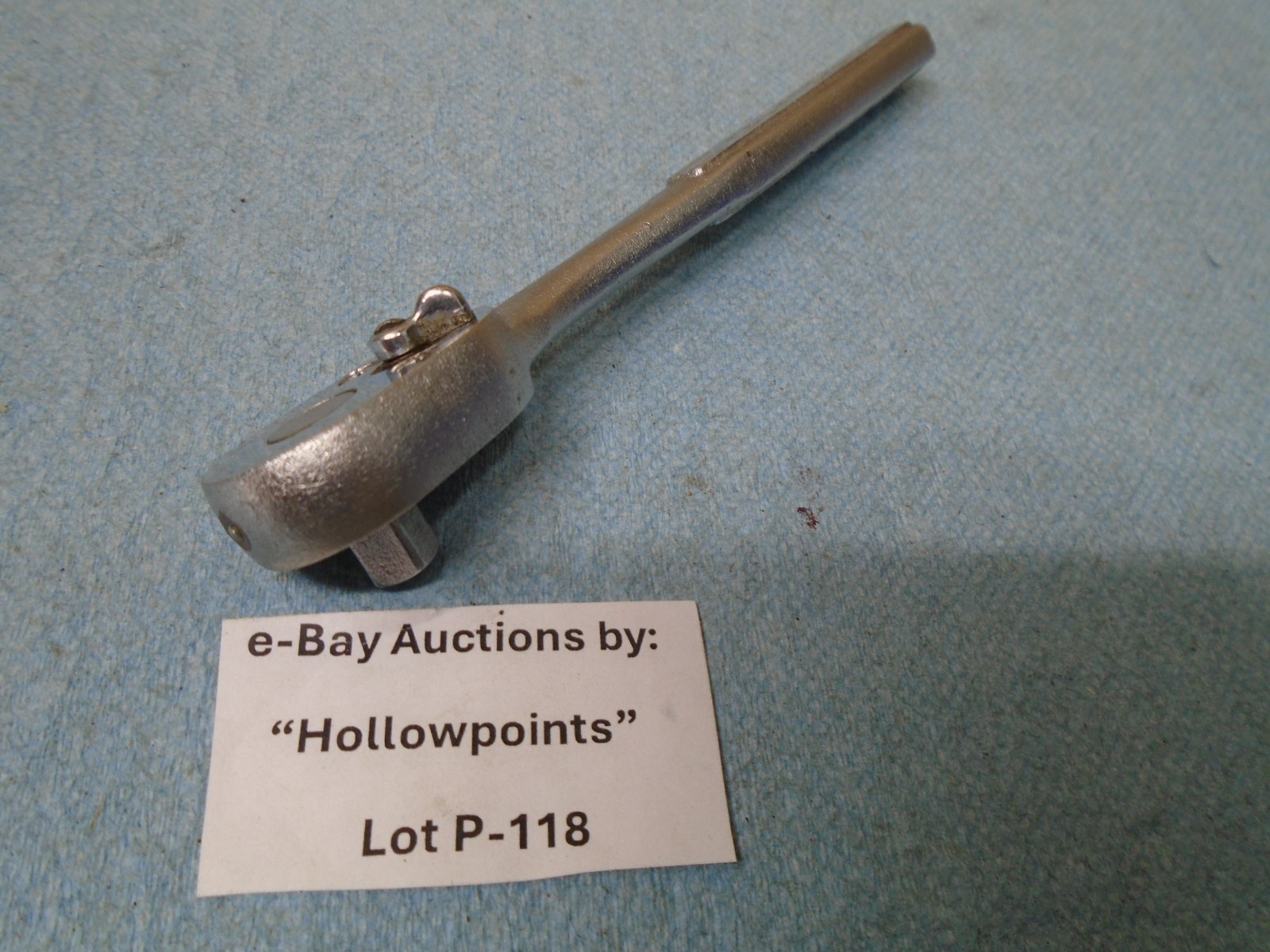 Craftsman vintage V Code Oil Ball Head Ratchet 1/4″ Drive COLLECTOR QUALITY P118