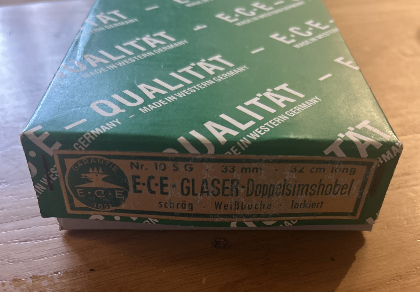 ECE GARANTIE No 10 SG 33mm Rebate Plane Double Sim Shoe