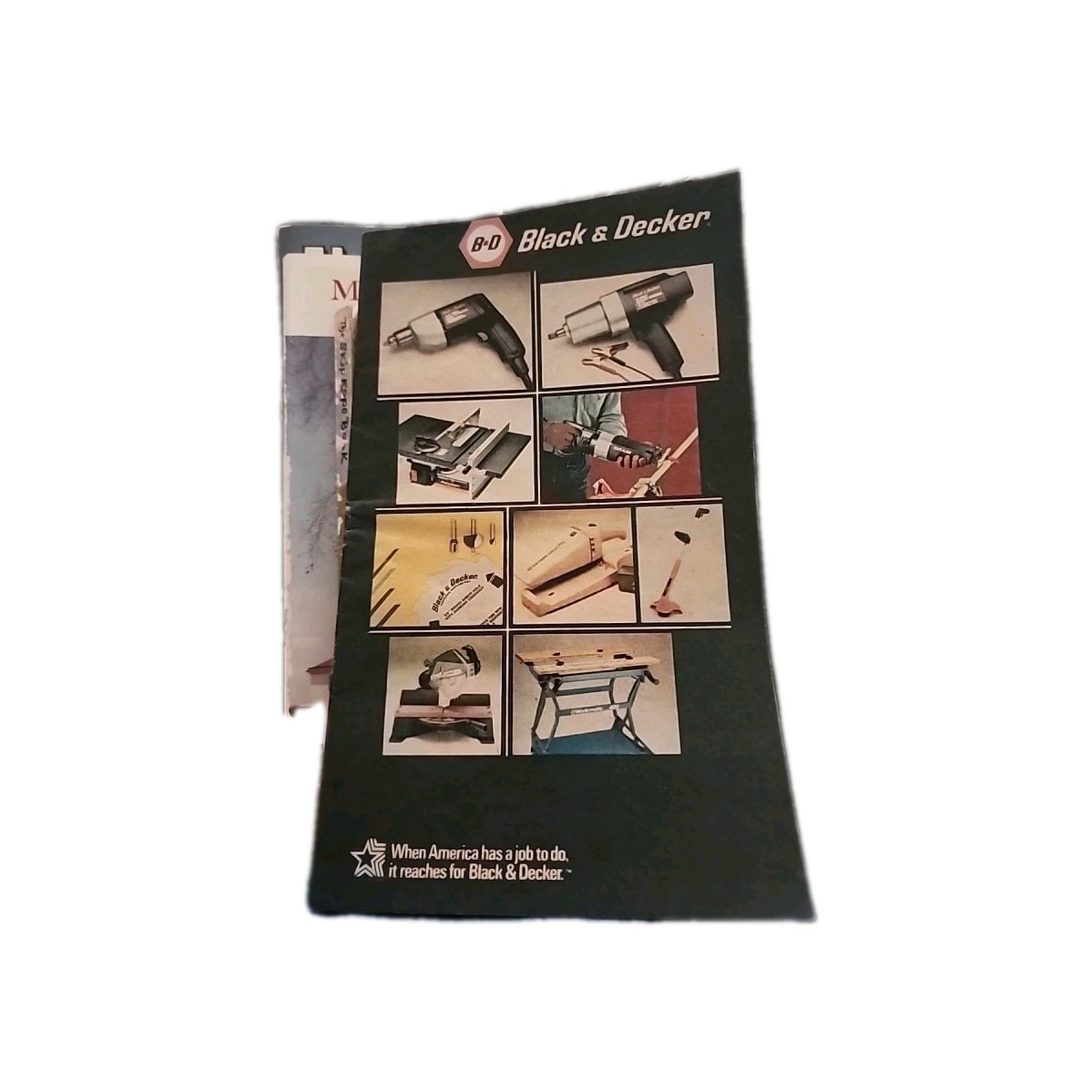 Lot of 4 Vintage Parts & Tool Catalogs Ephemera US General Black & Decker 74-83