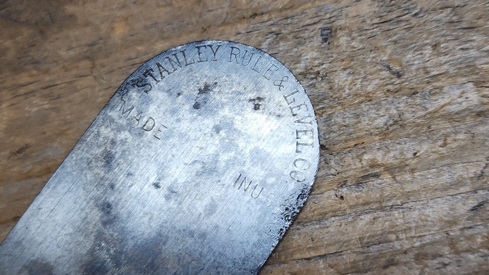 Clean and Sound Cutting Iron for Stanley No. 140 Plane – 0226-005