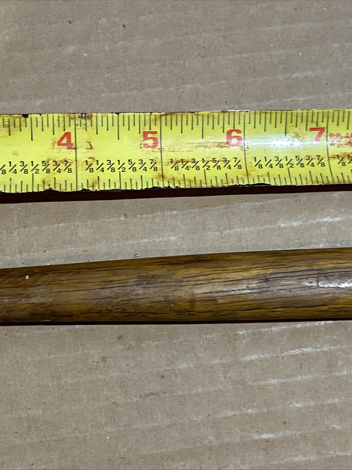 VINTAGE SMALL FAIRMOUNT BALL PEIN HAMMER 6.6OZ TOTAL WEIGHT