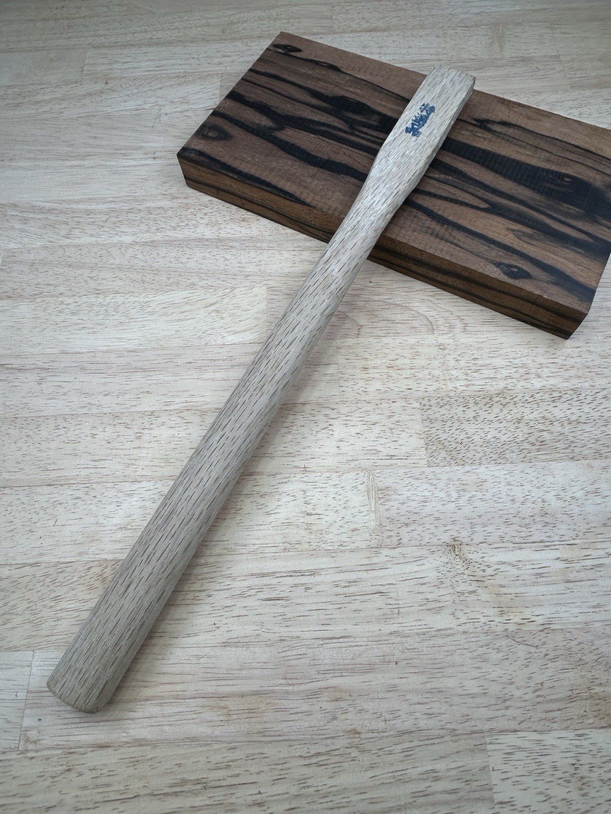 Japanese Hammer (Genno) Oak Handle, Medium 24mm. New Old Stock.