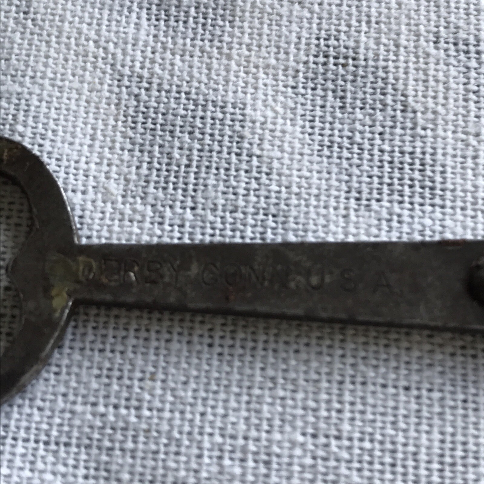 VTG Graham Mfg Co Derby Conn USA Skeleton Key 3” Long