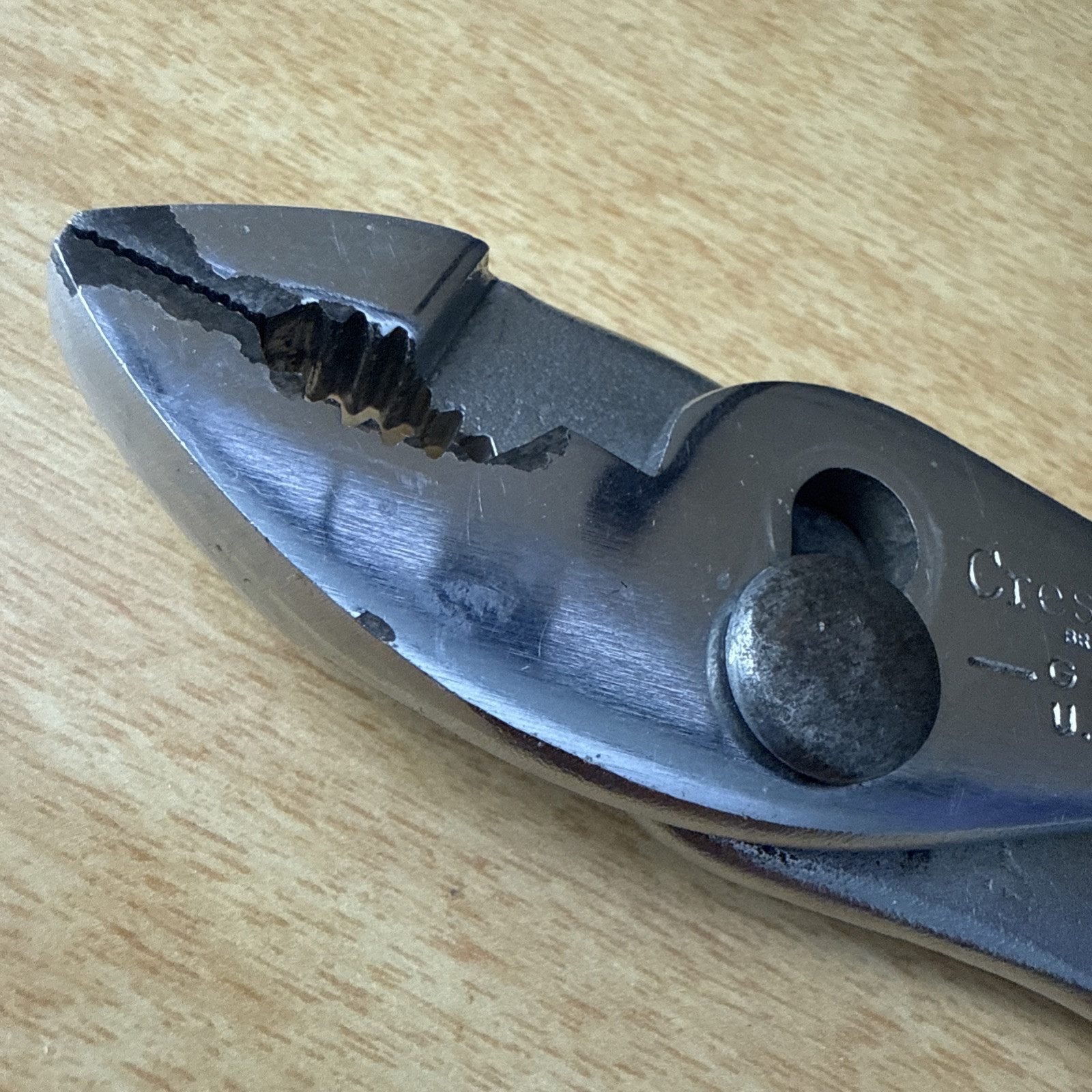 Crescent Brand G-26 Slip Joint Pliers 6.5” Made In USA