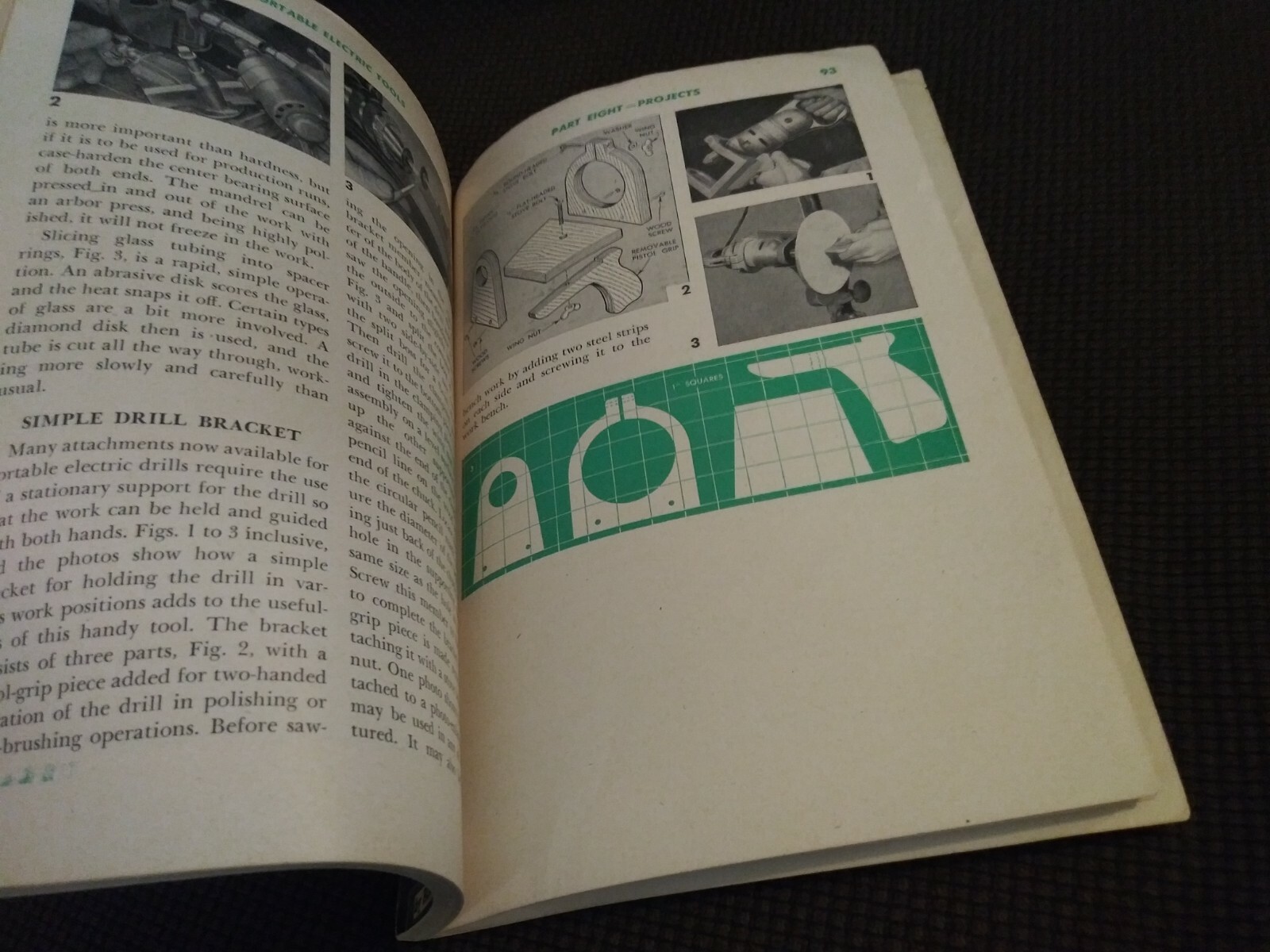 Portable Electric Tools and how to use them Popular Mechanics Vintage Manual