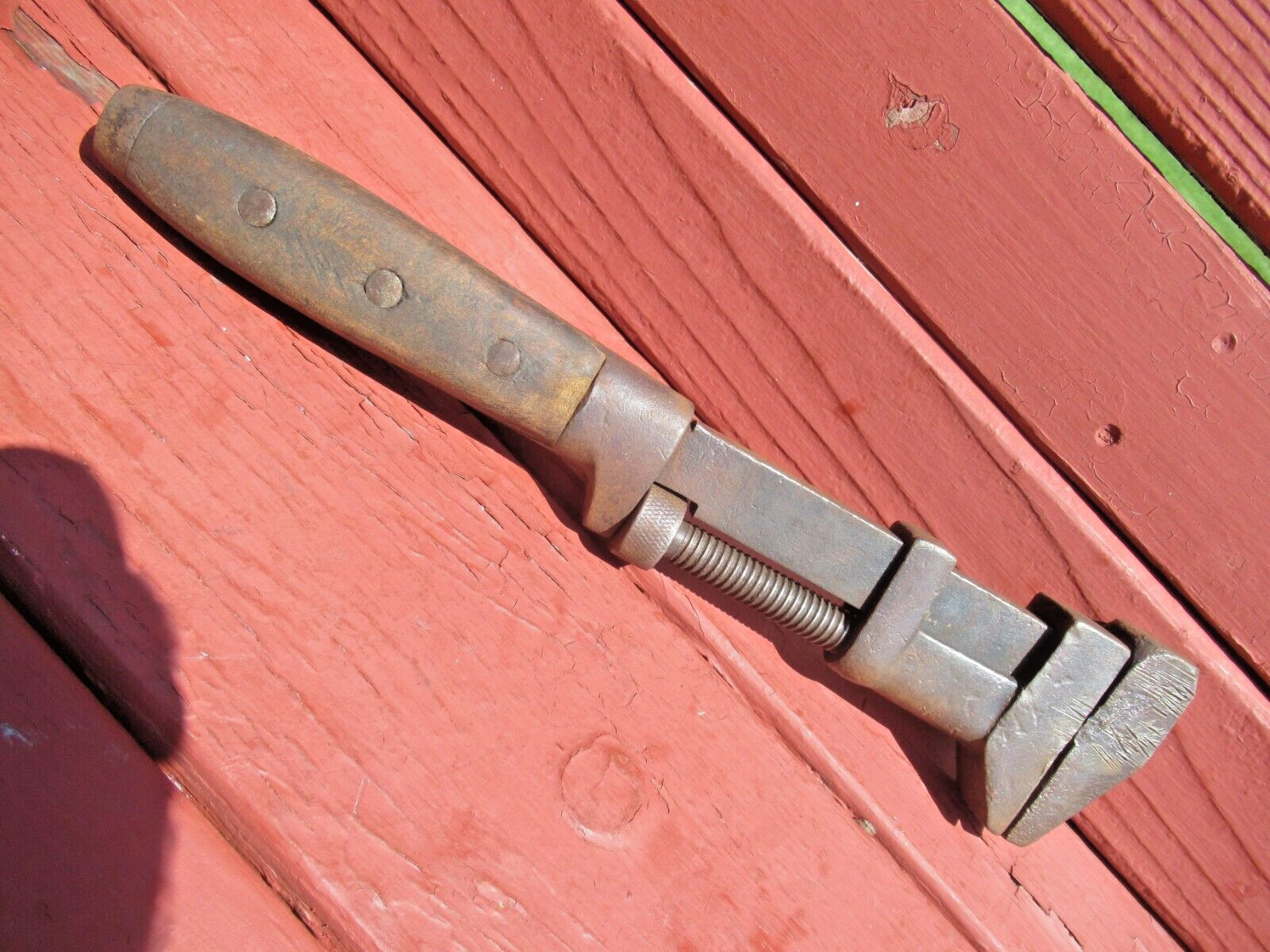 Vintage Hibbard Spencer Bartlett HSB & Co Revonoc Wrench 15” Trademark 1906 USA