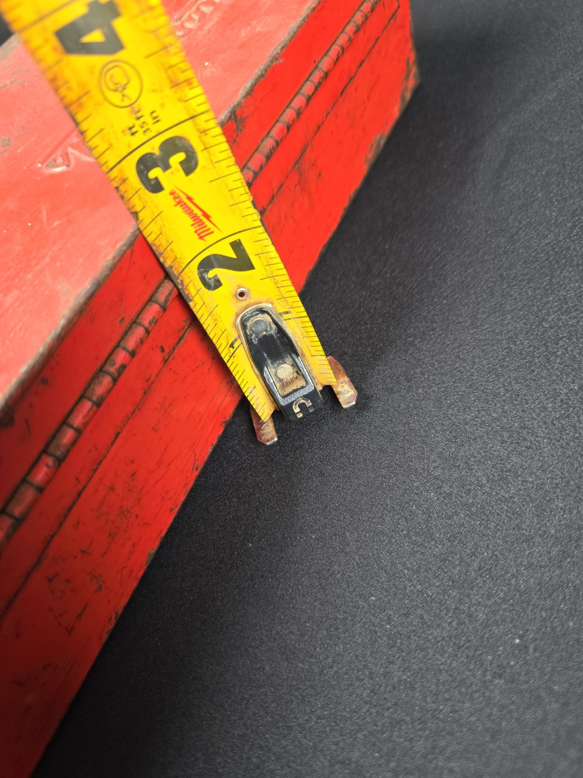 Snap-On KRA-104 Red Metal Tool Box 14 1/4″ x 5 1/2″ x 2 1/2″