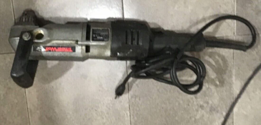 Old Black&Decker(Now Dewalt)TIMBER WOLF 1/2”RIGHT ANGLE 90 Degree DRILL USA