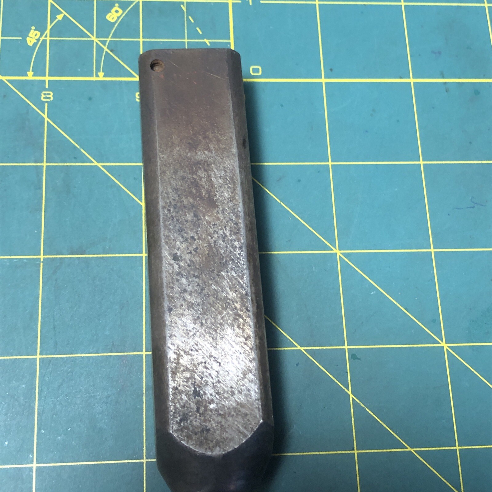 Vintage Blacksmith/ Machinist Heavy Duty Punch 5/8”x 4-1/8”