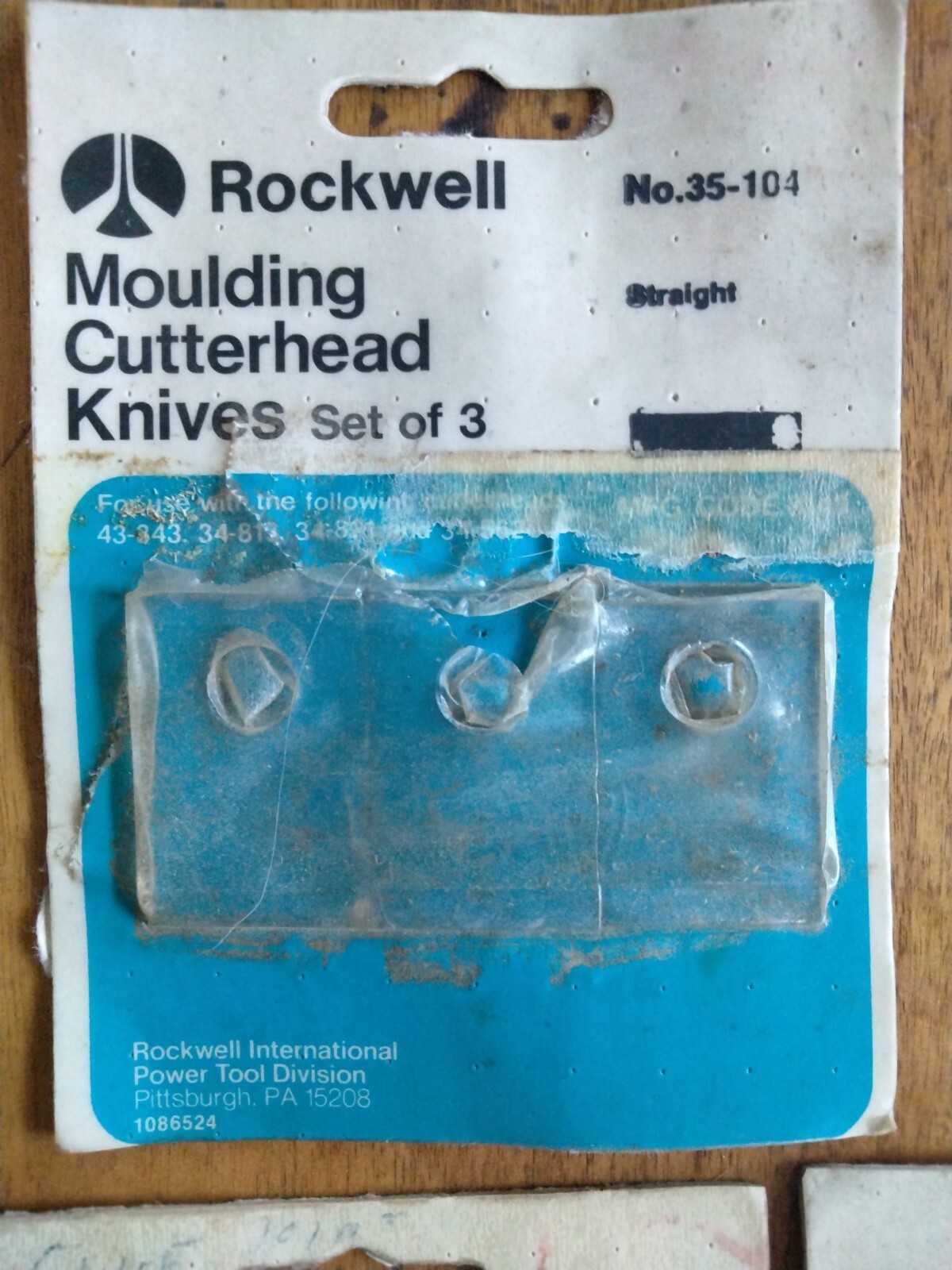 New Rockwell-Delta Moulding Cutter Head for 5/8″ or 1/2″ Arbor saws – 12 blades