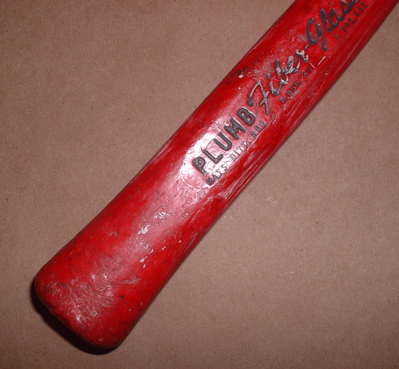Vintage Plumb Fiber-Glass 20 oz. Curved Claw Hammer =F20= with Fiberglass Handle