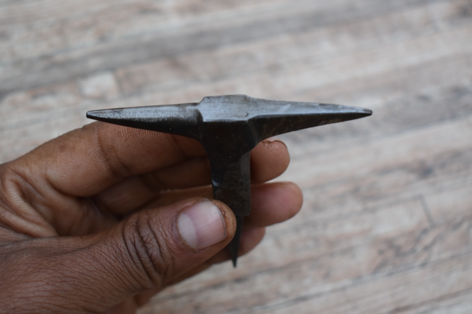 Vtg Iron Silversmith Jewelry Making Miniature Anvil Tools Farm Barn Decor 2.3 Oz