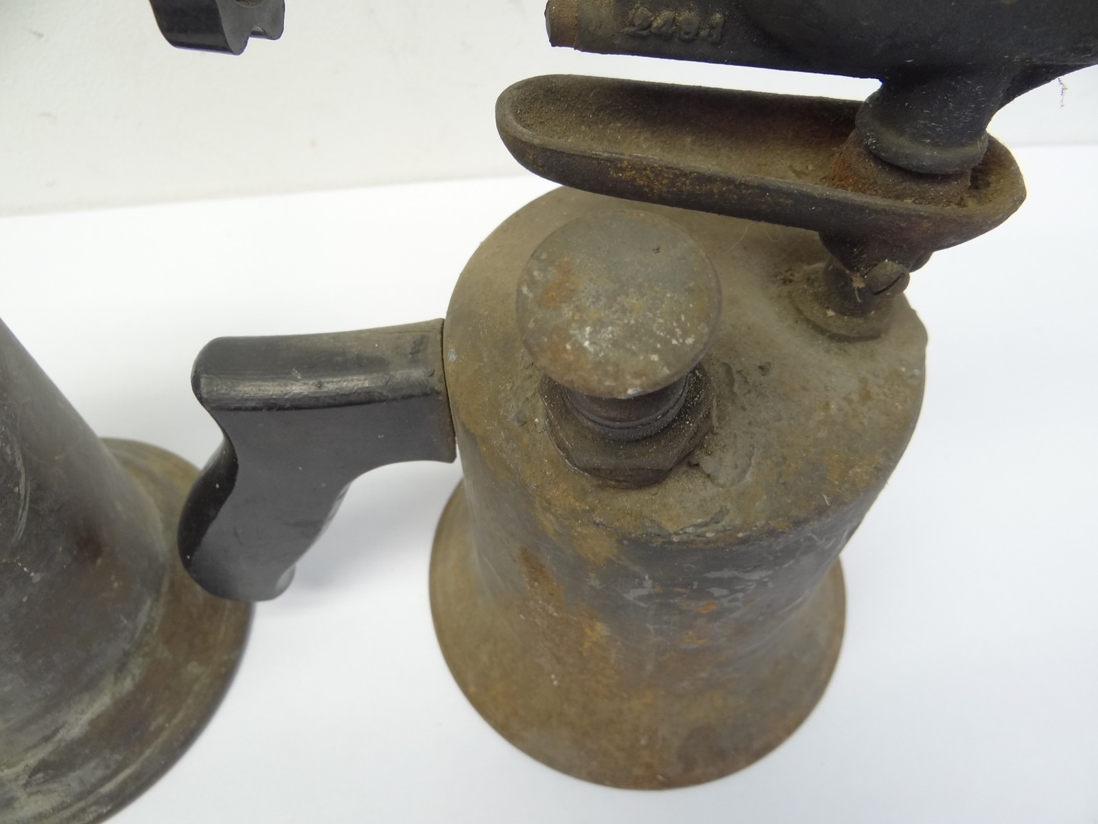 Broken Brass Bakelite Knobs Industrial Decor Craftsman Used Gas Torches Blow