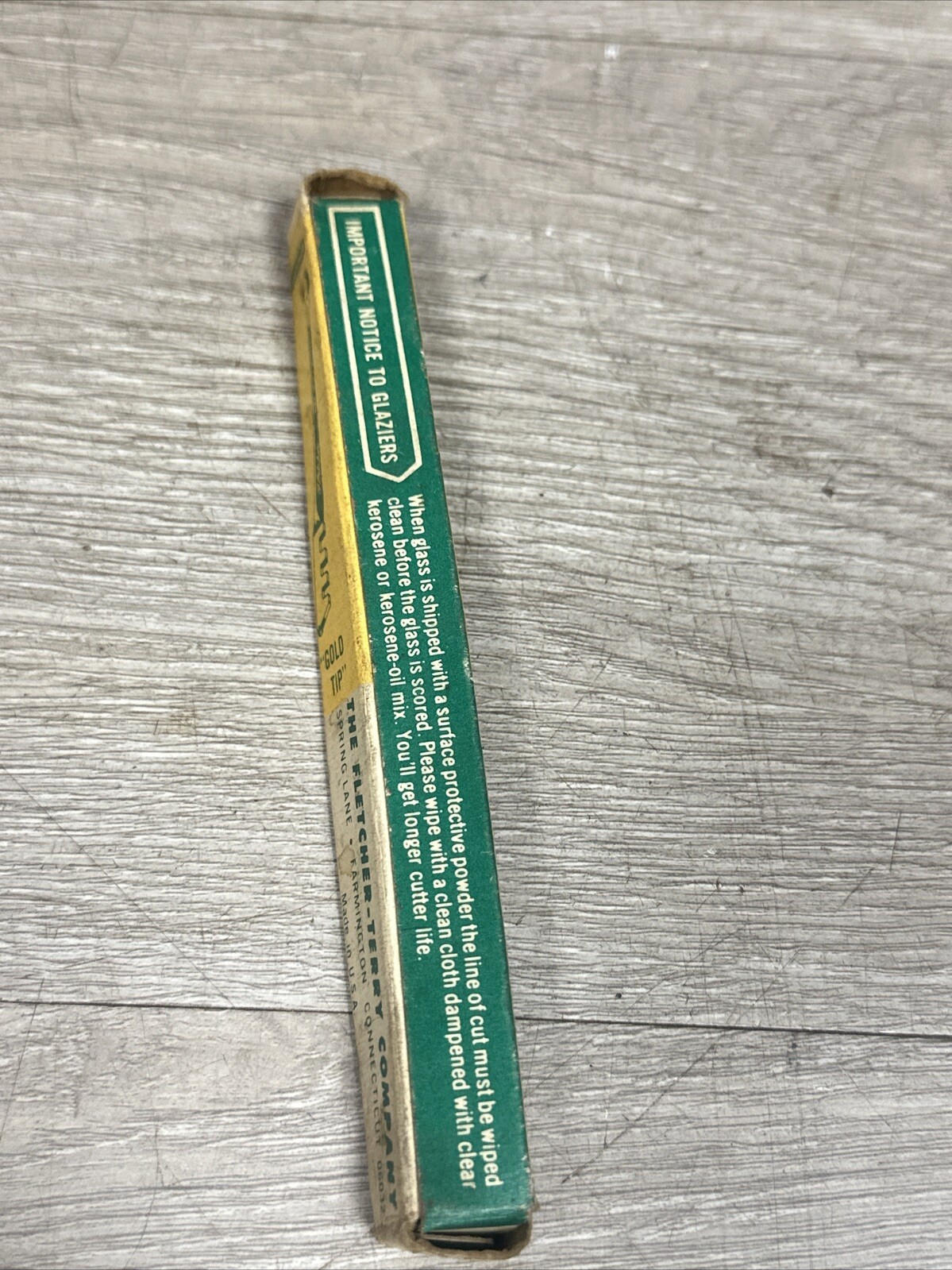 The Fletcher-terry Company Gold Tip Micro Finish Wheel- New