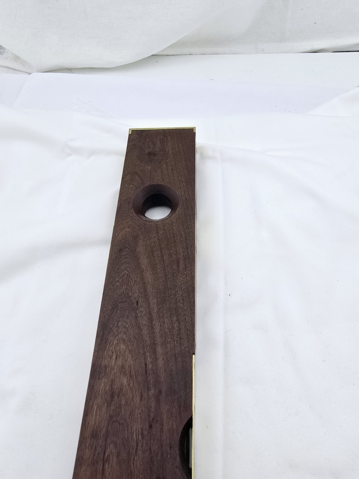 Antique Stanley Rule & Level 24″ Adjustable Wood & Brass Level 1872