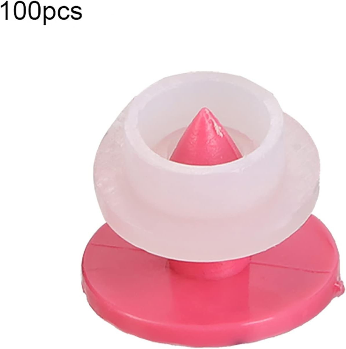 100Pcs Quality Plastic Animal Livestock Ear Tag for Rabbit Dog Marker Label L…