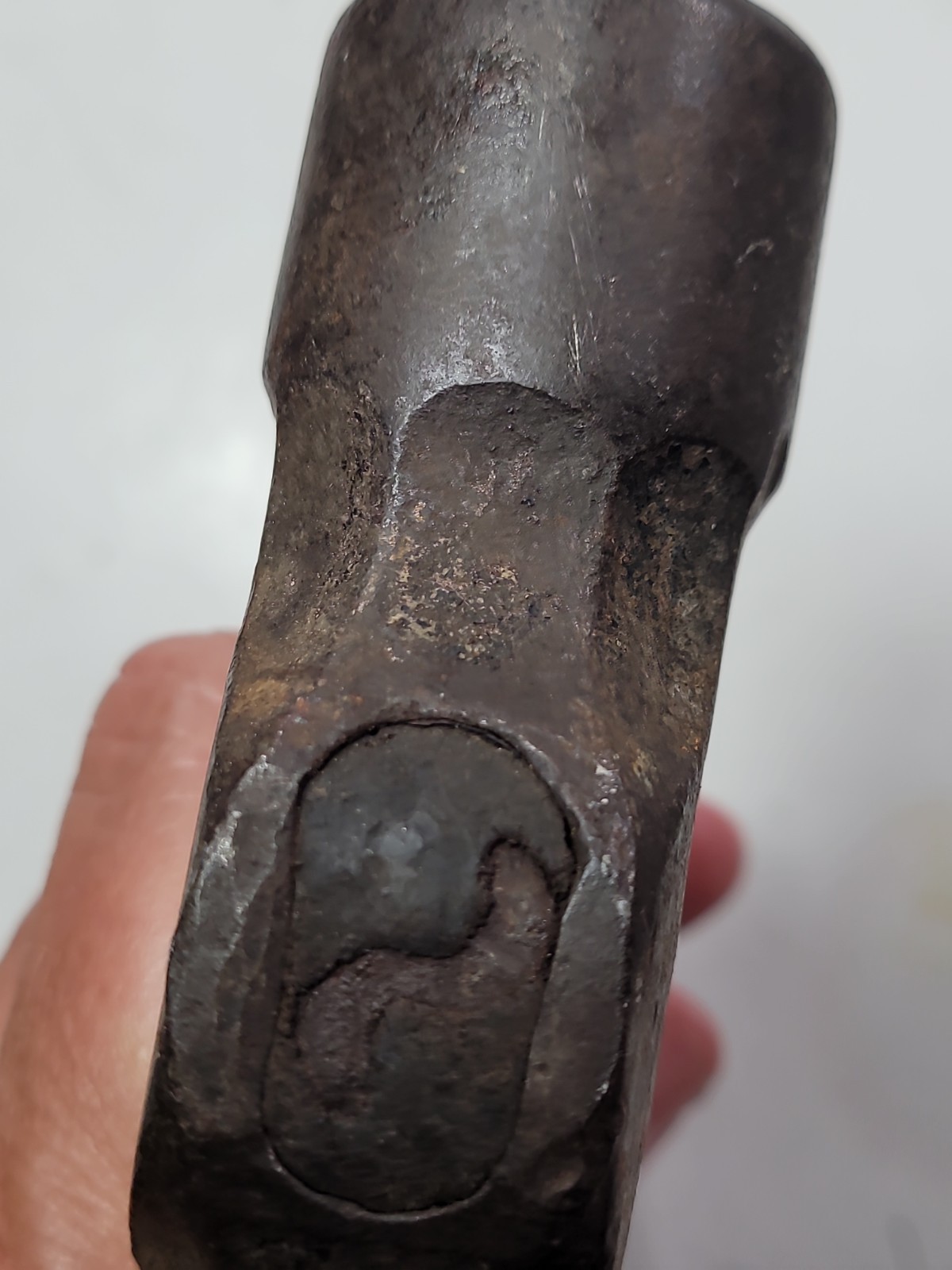 Vintage Unbranded Ball Peen Hammer Hand Tools Steel Wood Handle