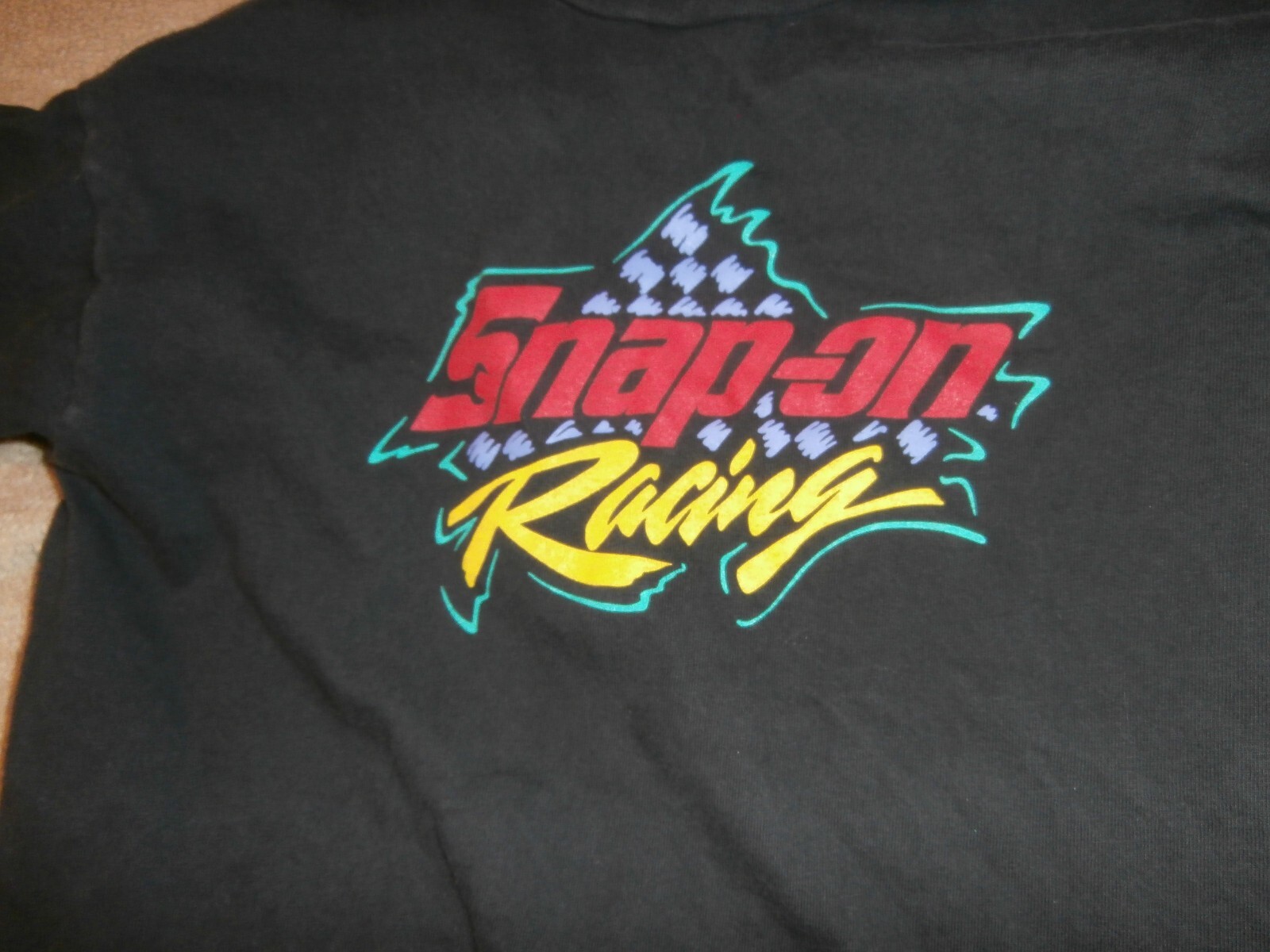 Vintage Snap-On Tools Racing T Shirt Kids Size L 14/16