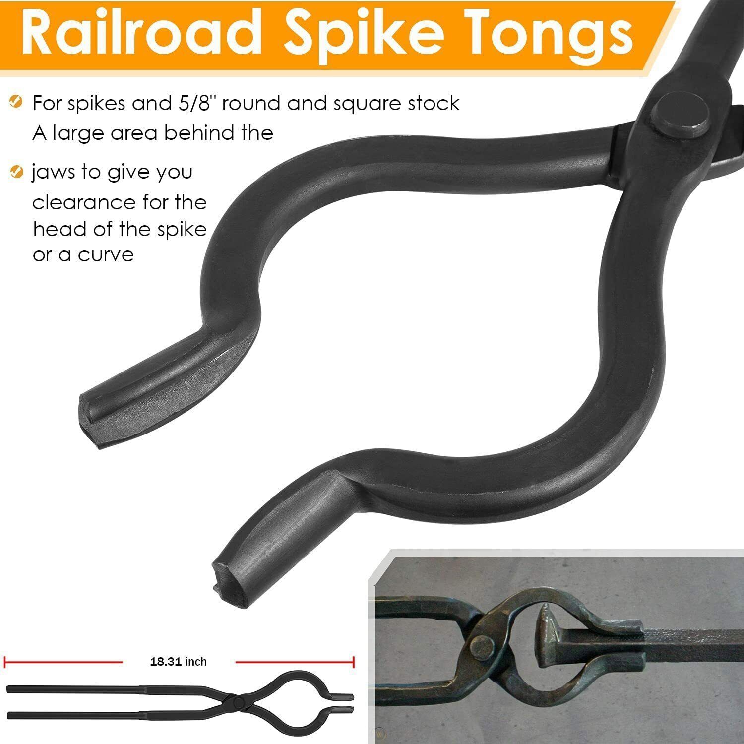 Blacksmith Tool Set Tools Blacksmithing Expert Replace Tongs Spike Bolt Tongs