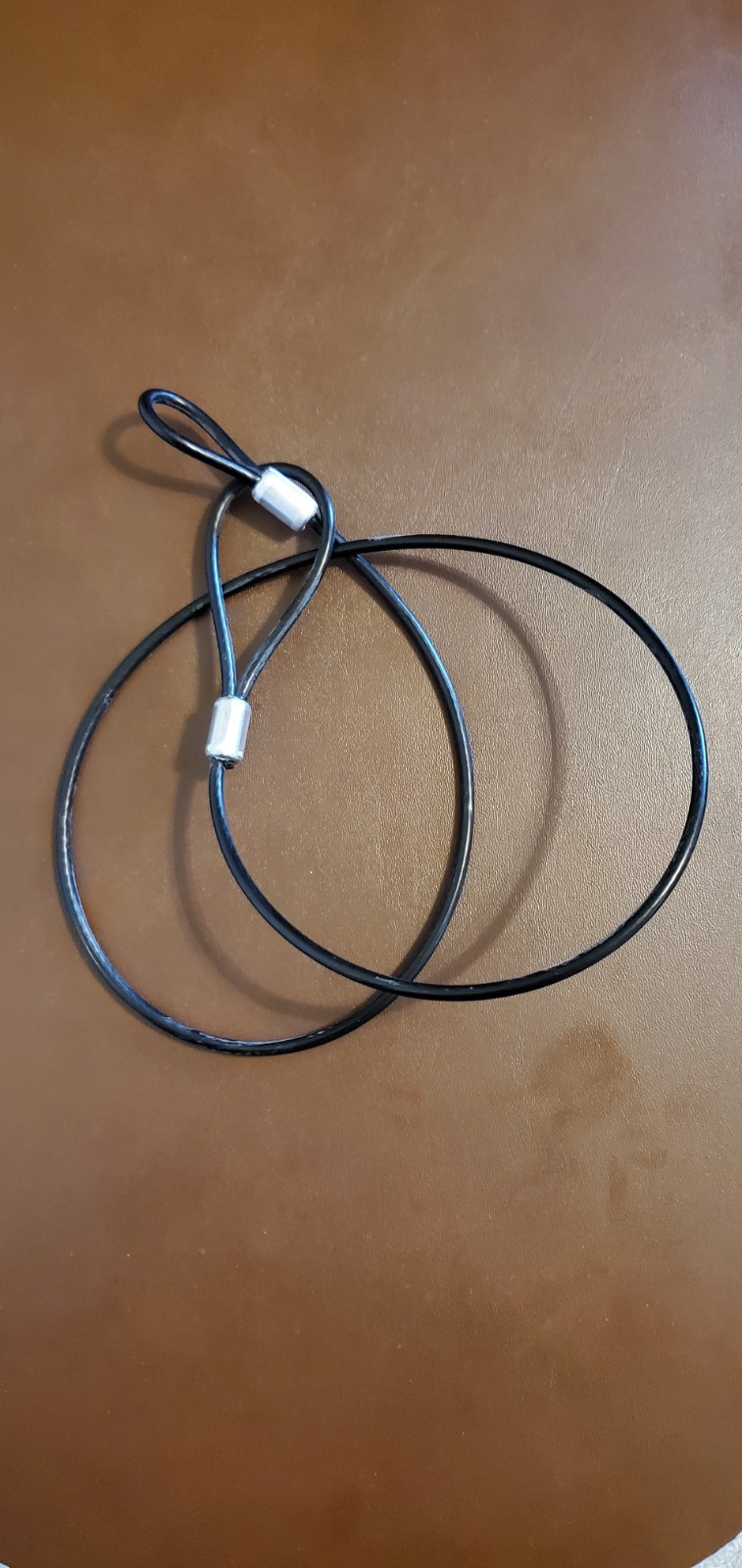 Two Steel Black Stack-on Combination Lock Boxes and Security Cable