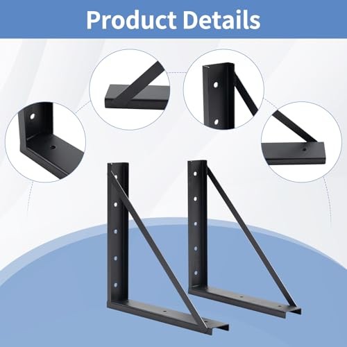 Colinktool Underbody Steel Brackets – 24×24 Truck Tool Box – Inch