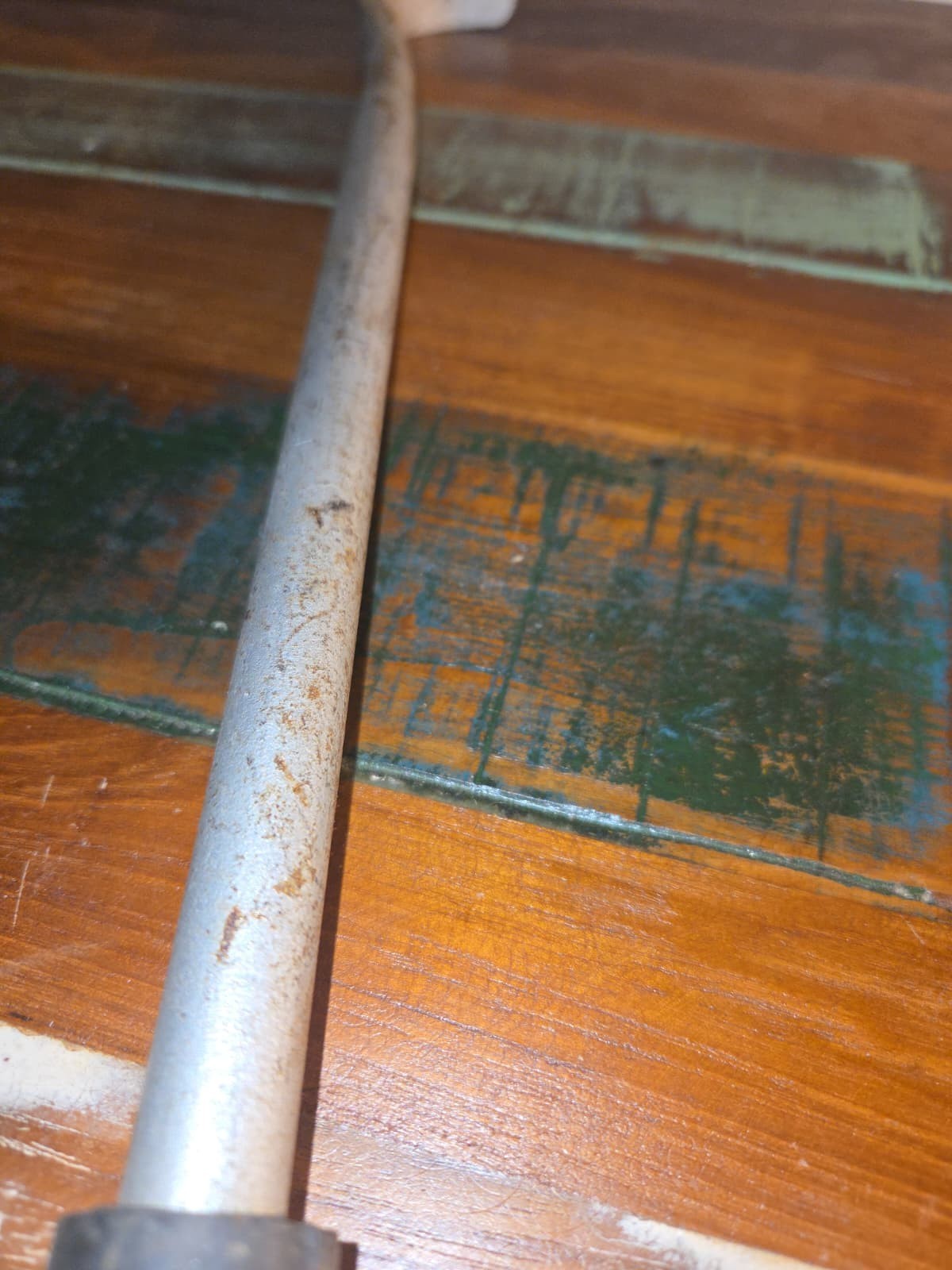 Vintage Ken-Tool T-70 Tire Spoon Iron Lever Pry Bar 18″ Akron OH Made In USA