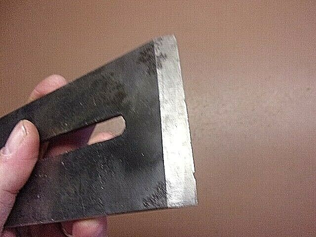 Vintage WILLIAM ASH & CO. Plane Iron 2 5/8” x 6 3/4″ Wicked Clean & Shaaaaarp!