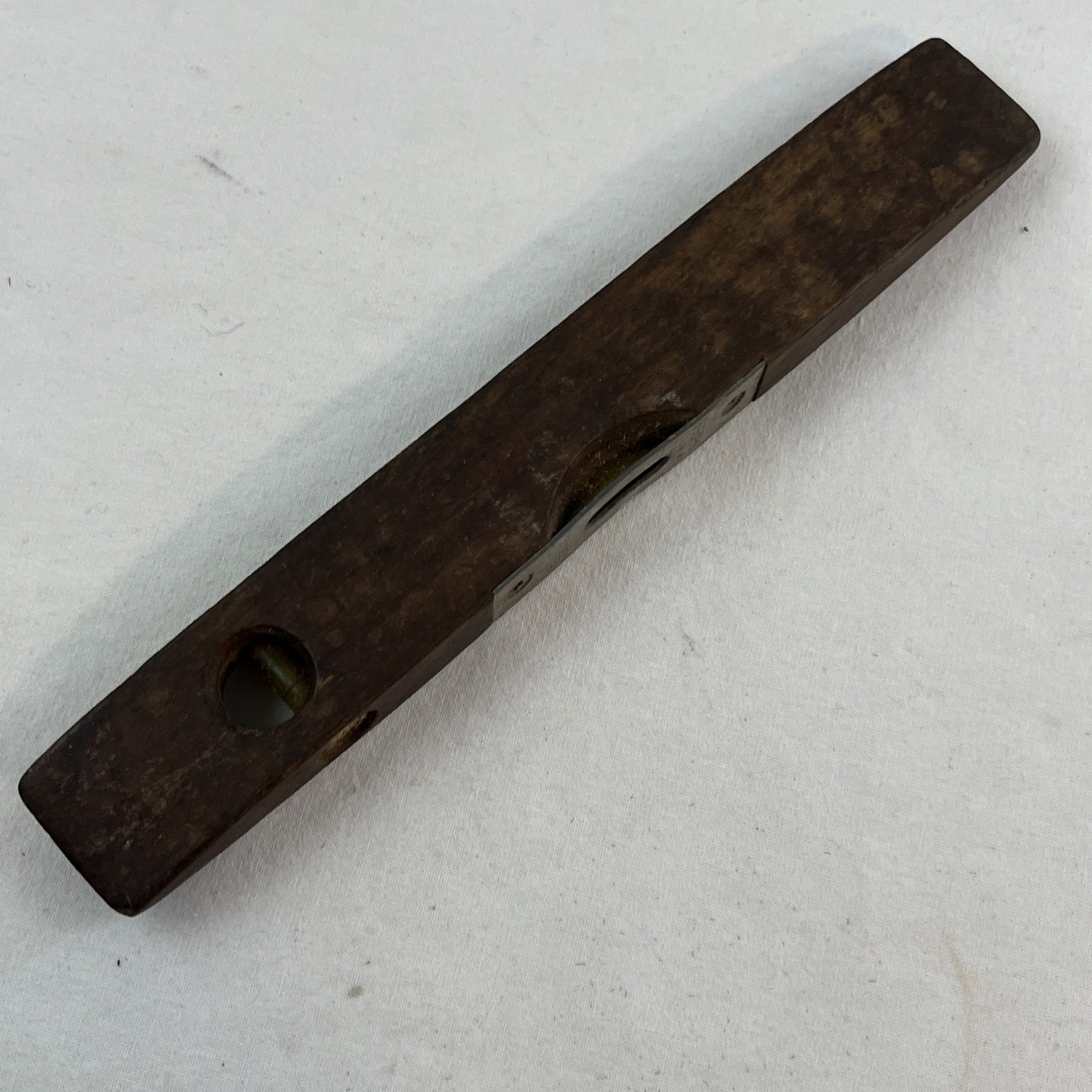 Vintage Stanley U.S.A. Wood 9″ Torpedo Level No. 259 – 2 Bubbles