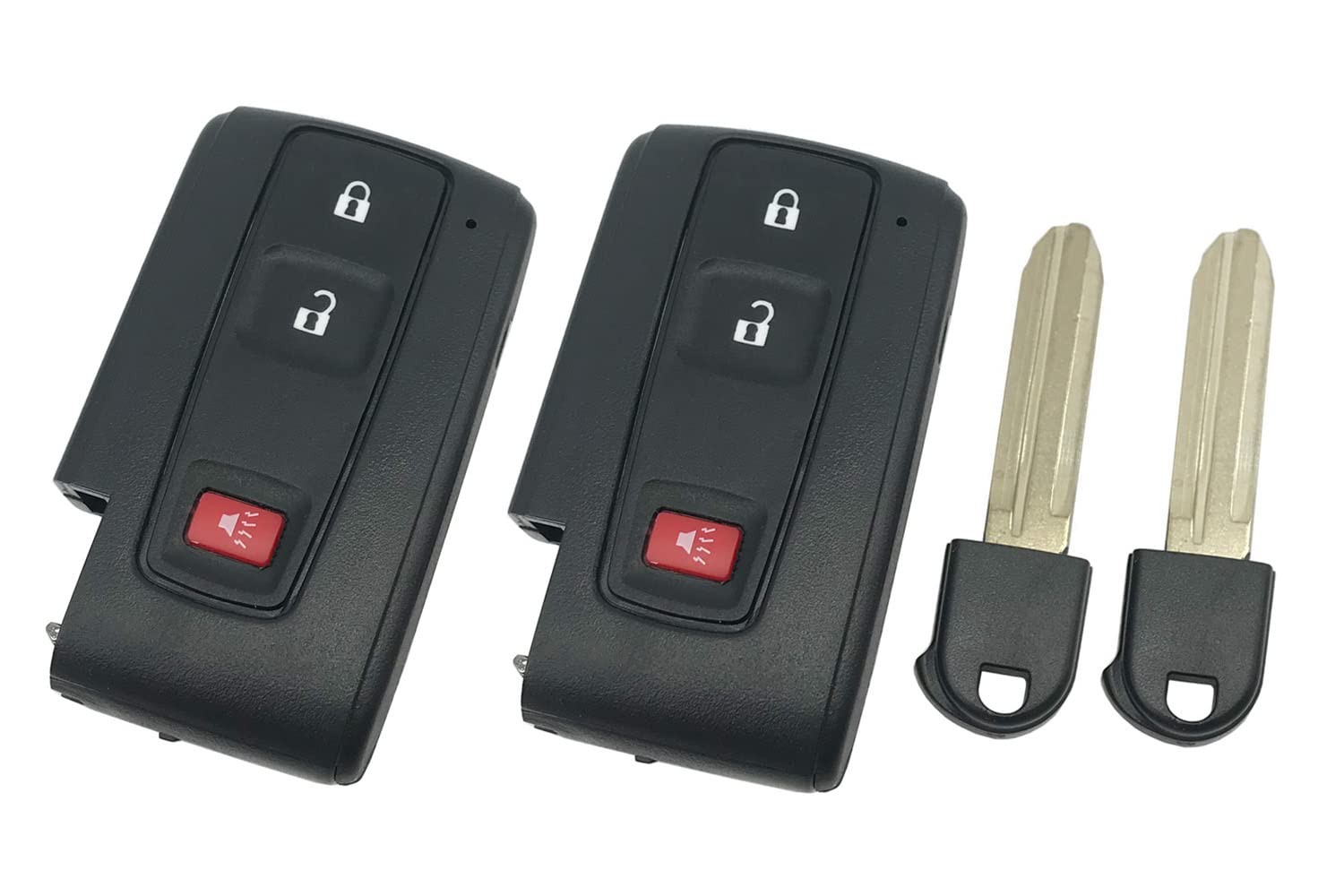 Toyota Prius Key Fob Cover Case 2004-2009 Keyless Entry Replacement Shell Fit