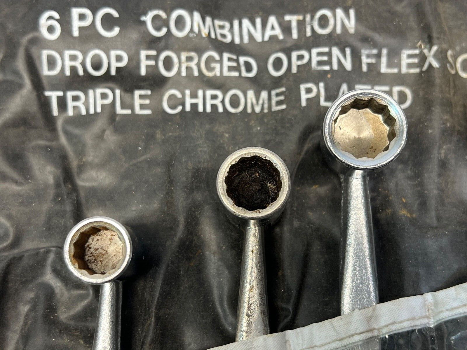 Central Forge Flexsocket Combination Wrench Set